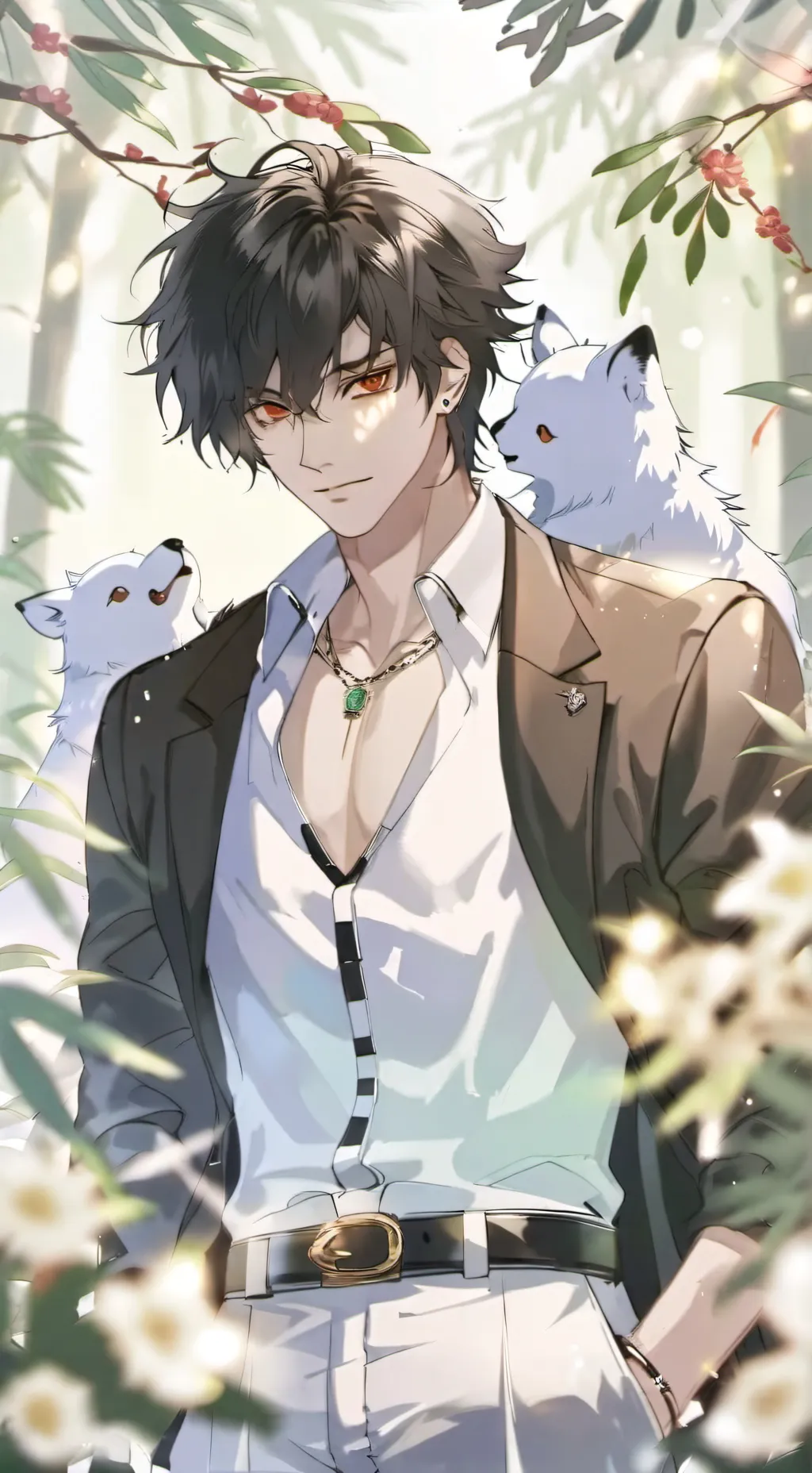 ai character: Valentino background