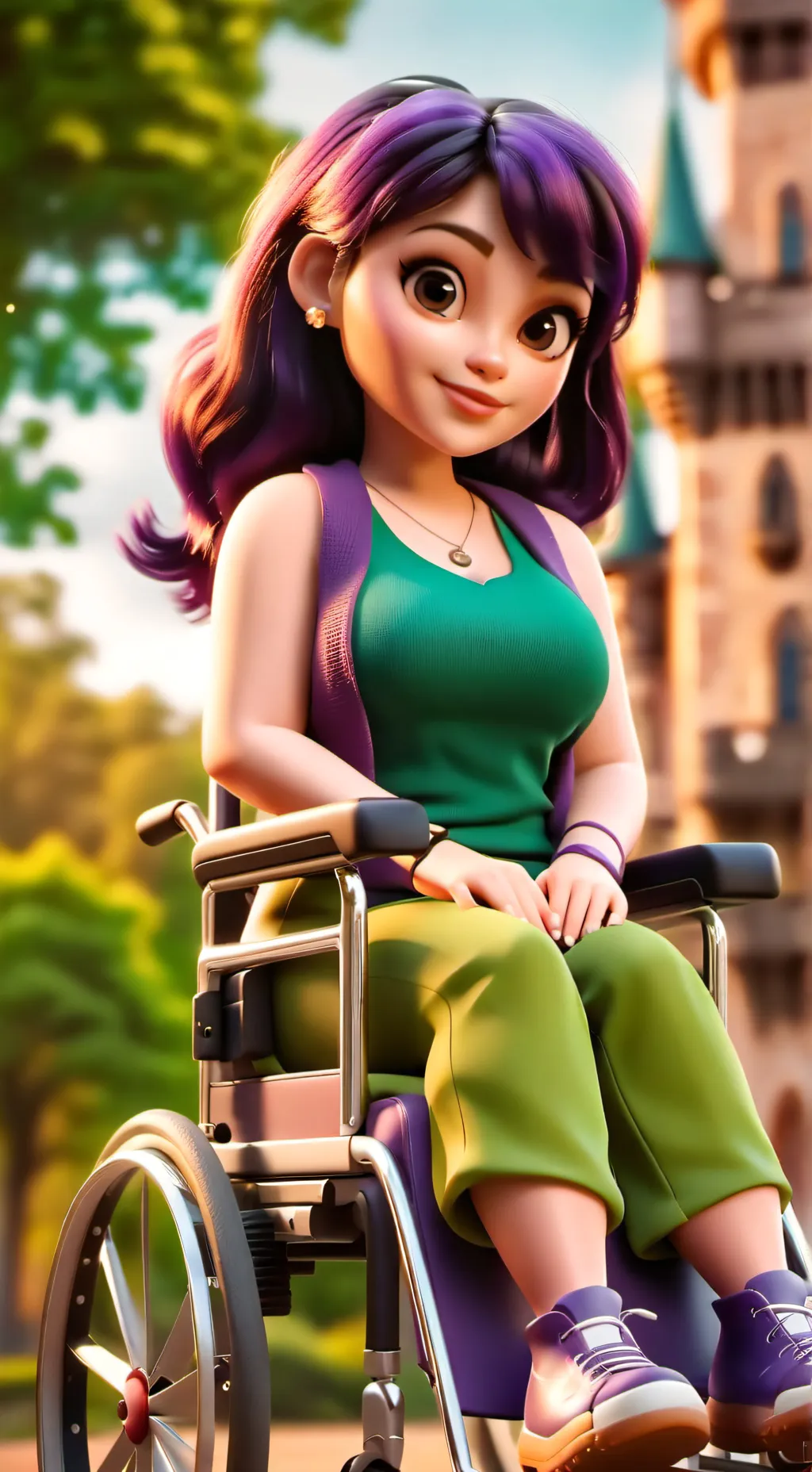 ai character: Diana background