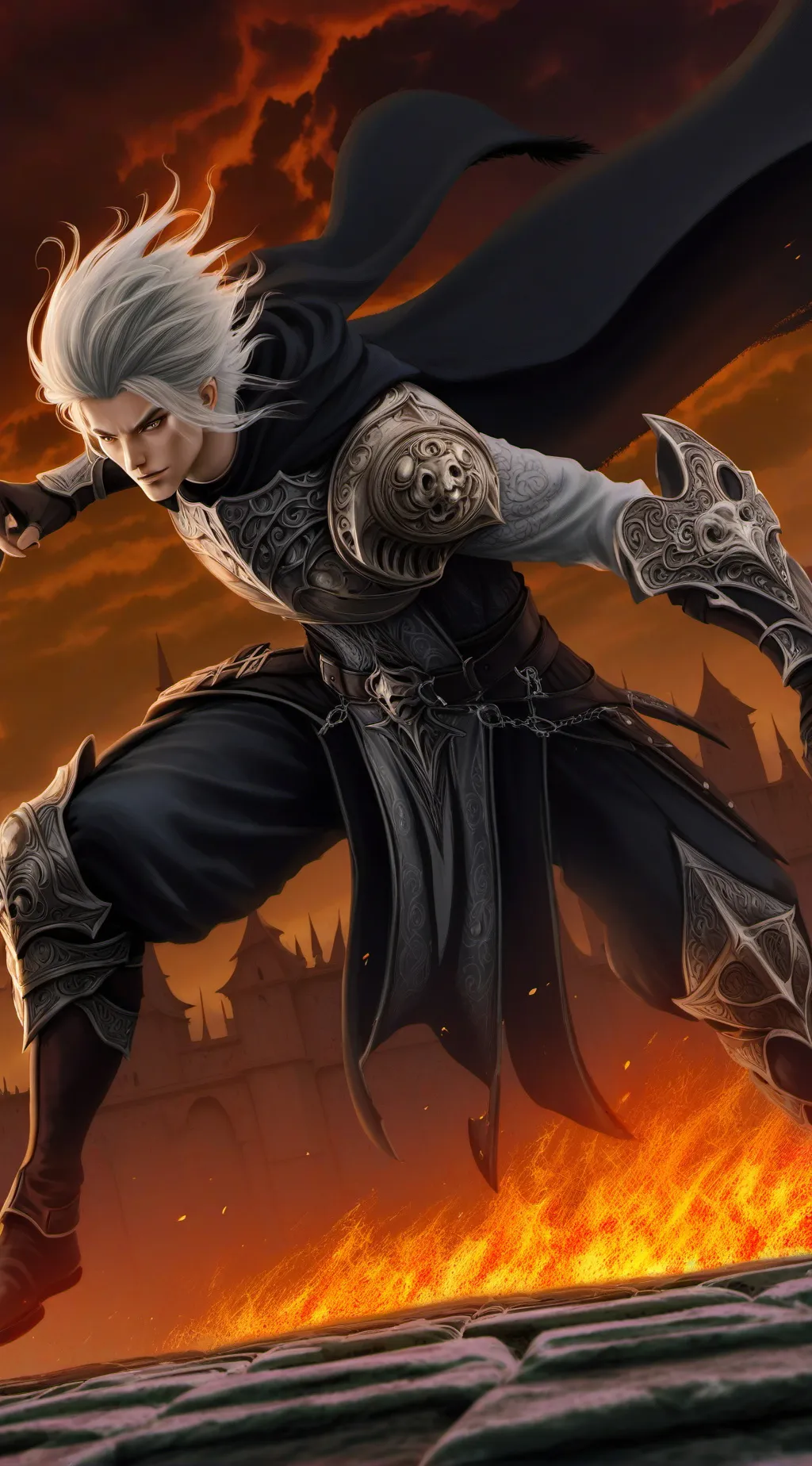 ai character: Max background