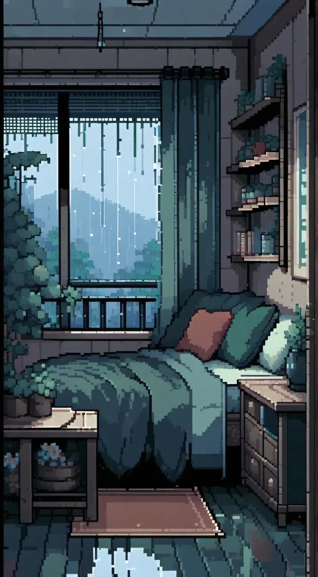 ai character: MHA Winter break 🌨 background