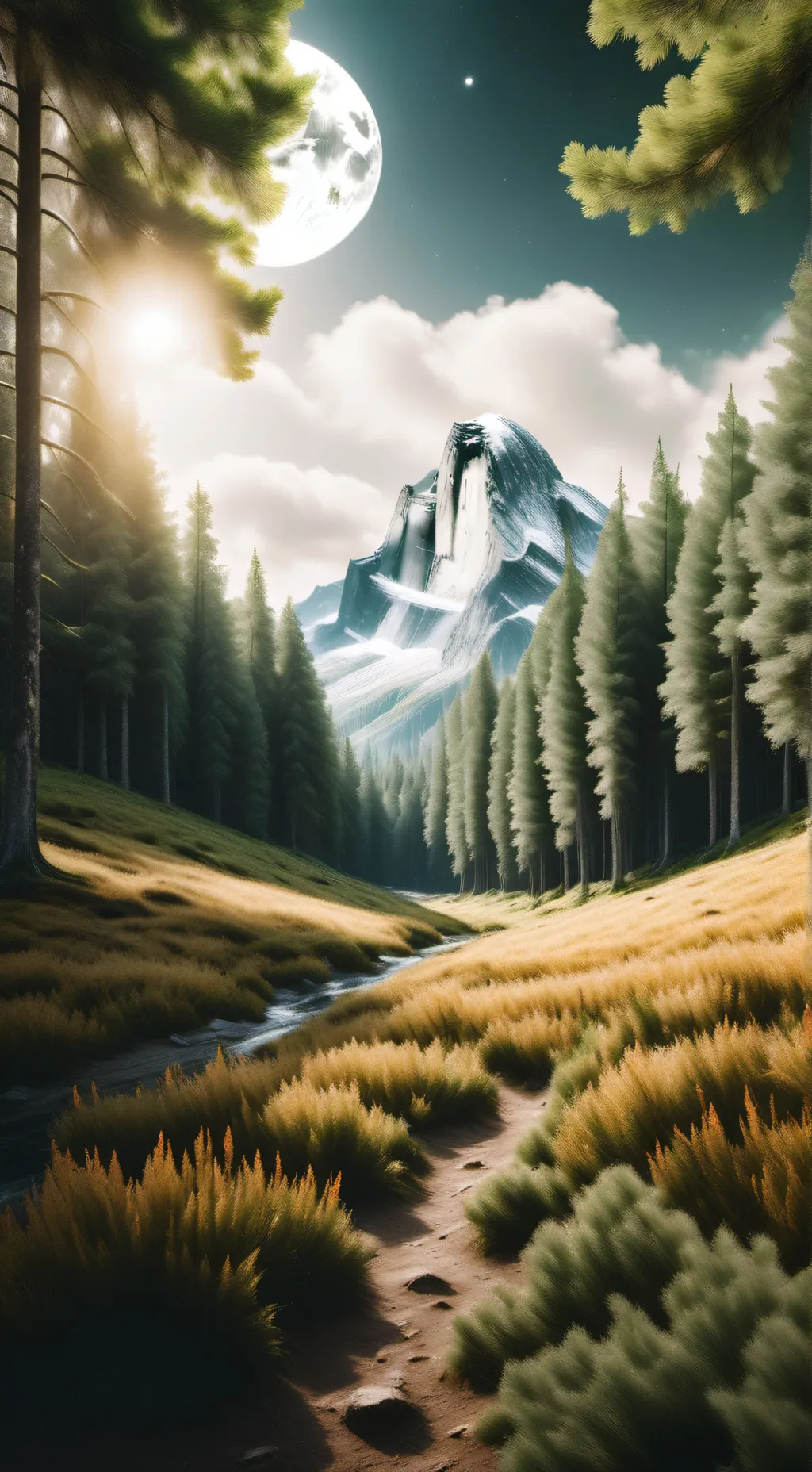 ai character: THE SUNNY ARCTURUS background
