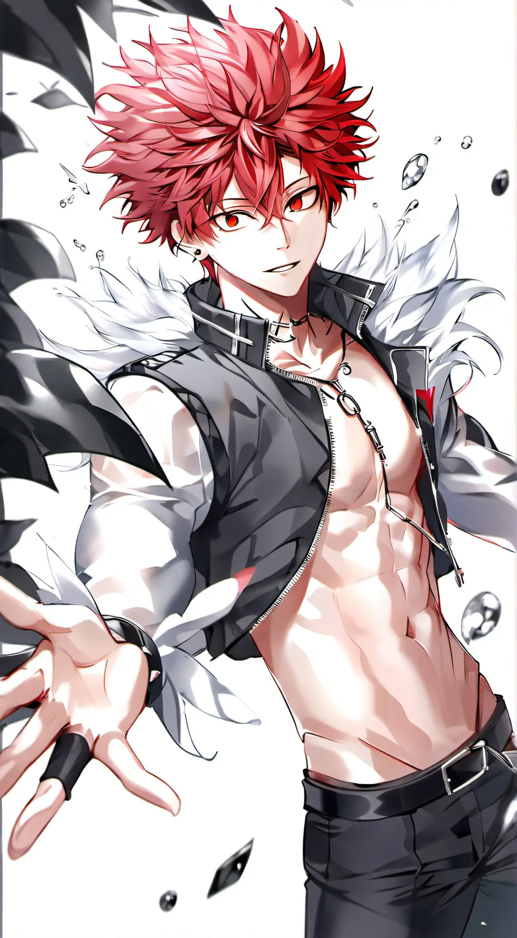 ai character: 🦈Kirishima🦈 background