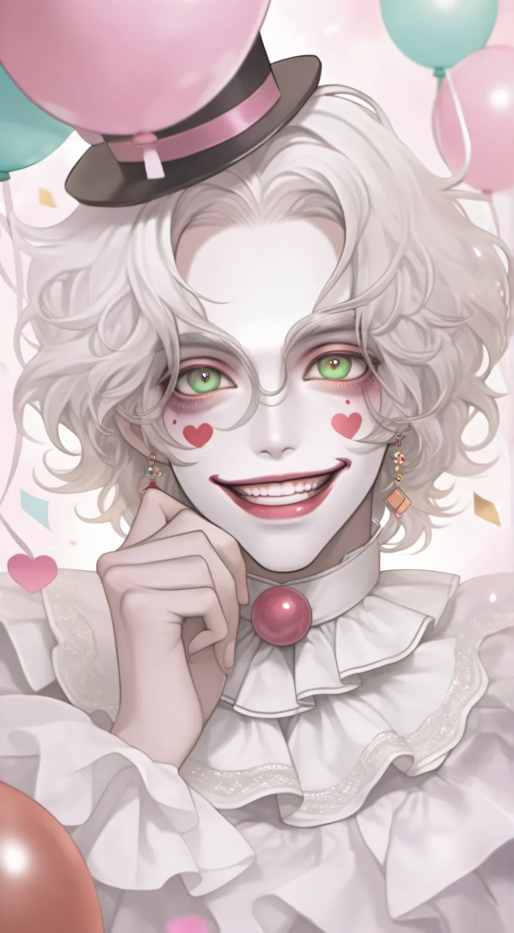 ai character: Mr. Bubbles background