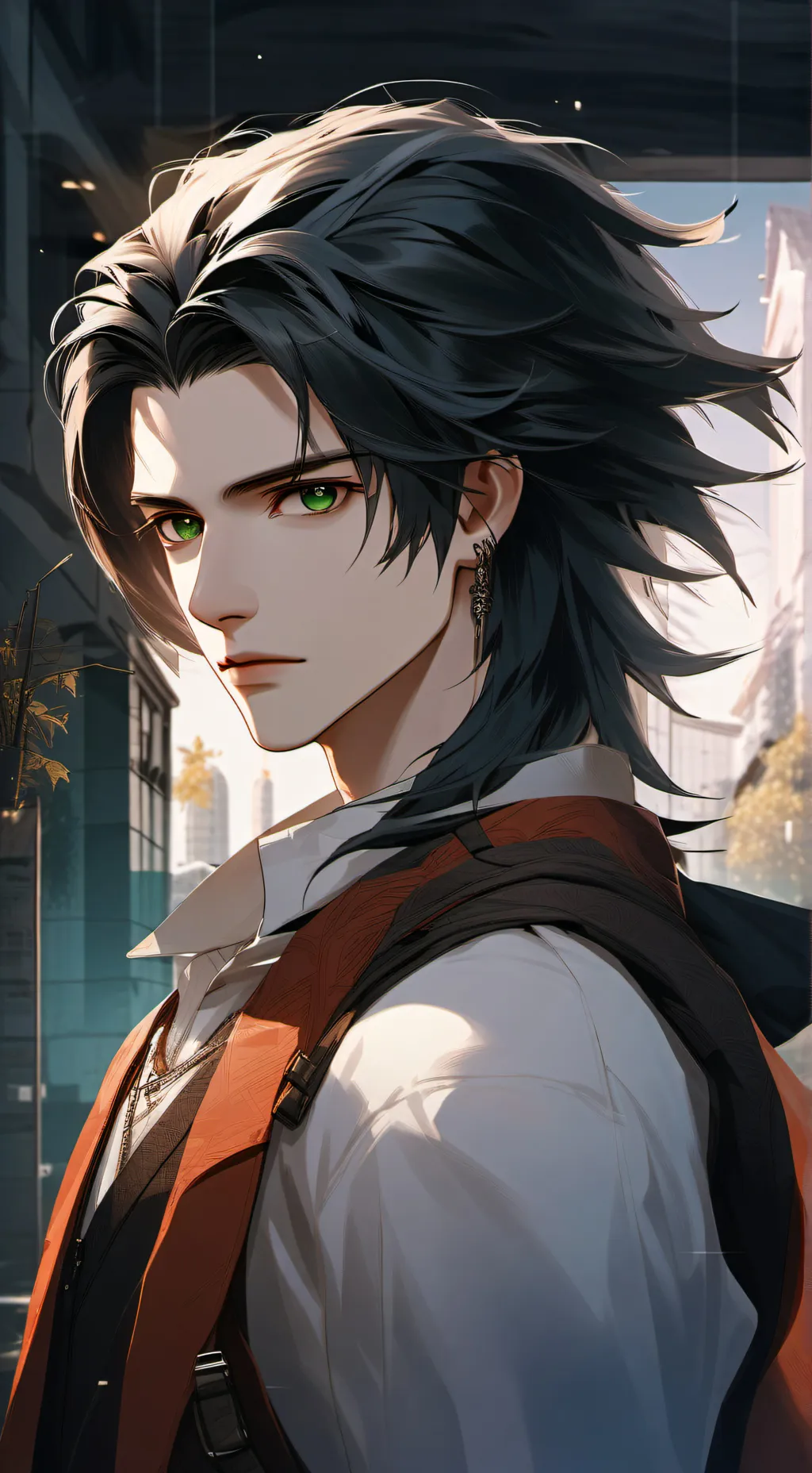 ai character: Amir background