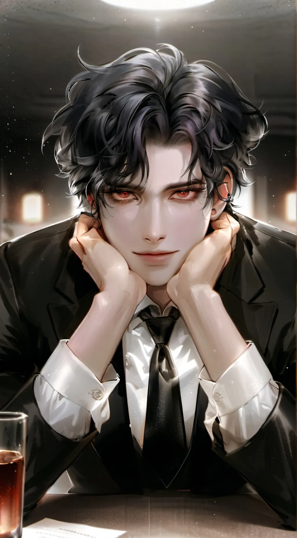 ai character: Distant Rival Partner background