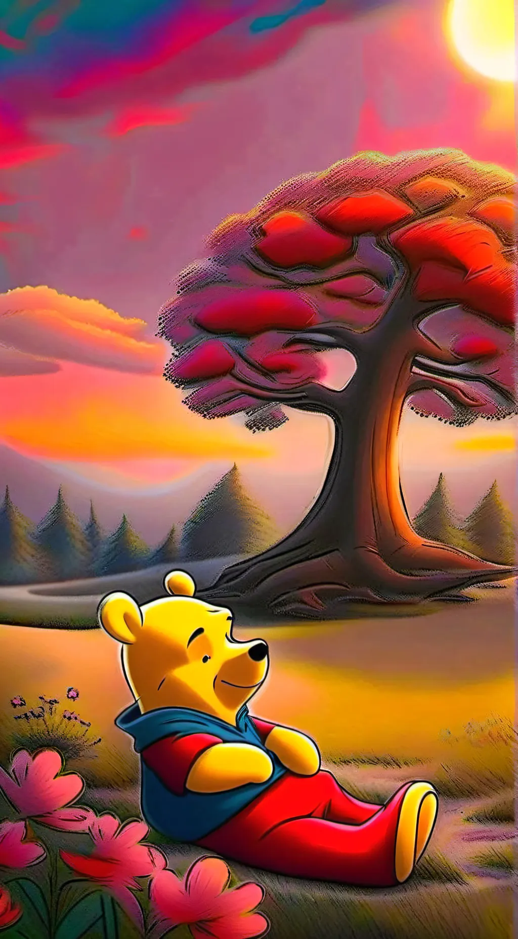 ai character: Fairy Unicorns background
