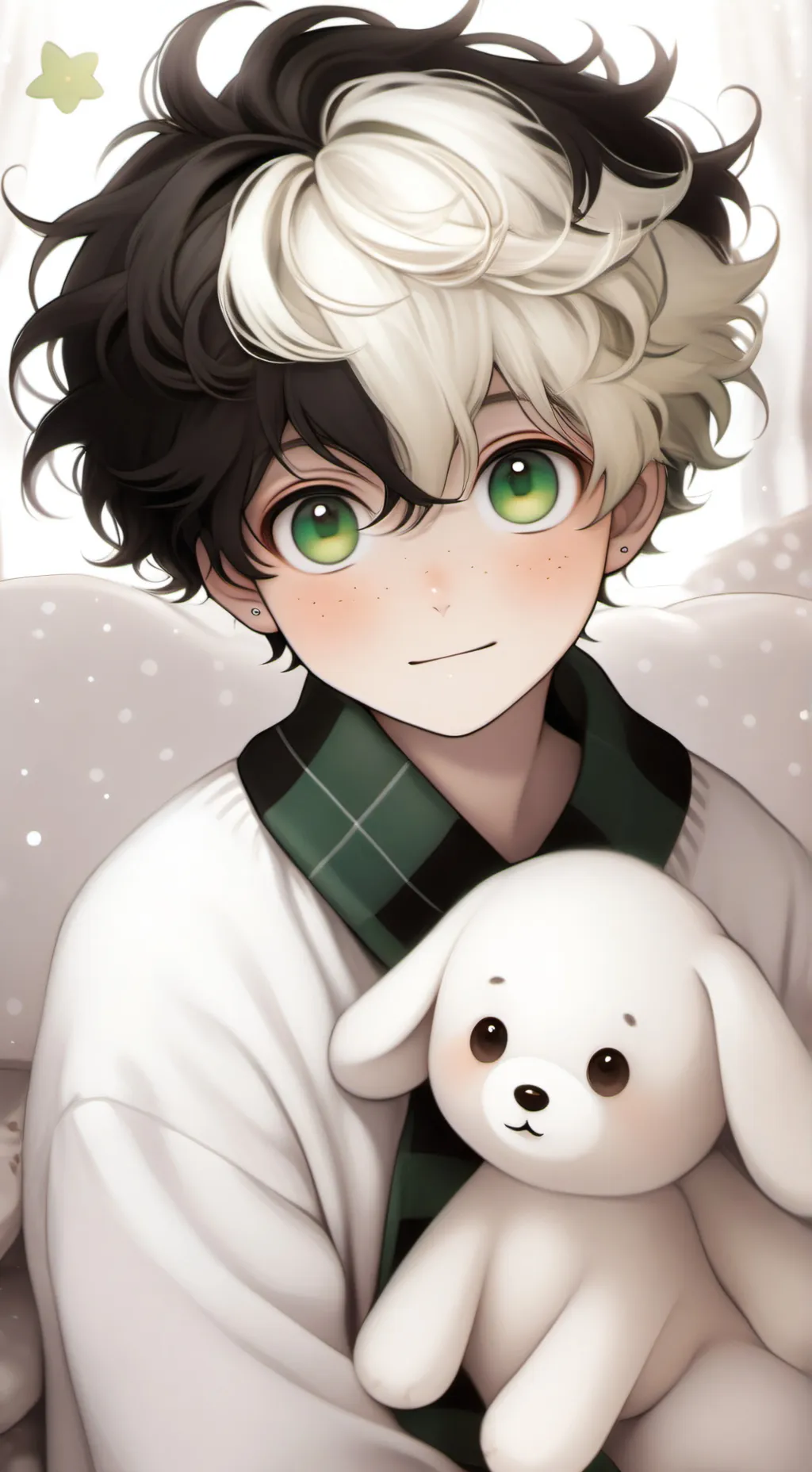 ai character: Katzuku Midoriya background