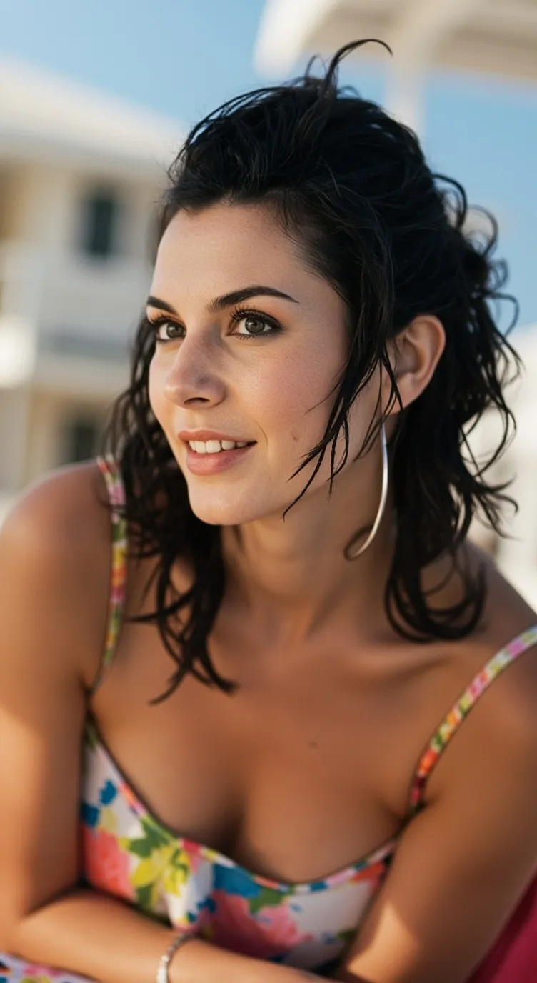 ai character: Carlie  background