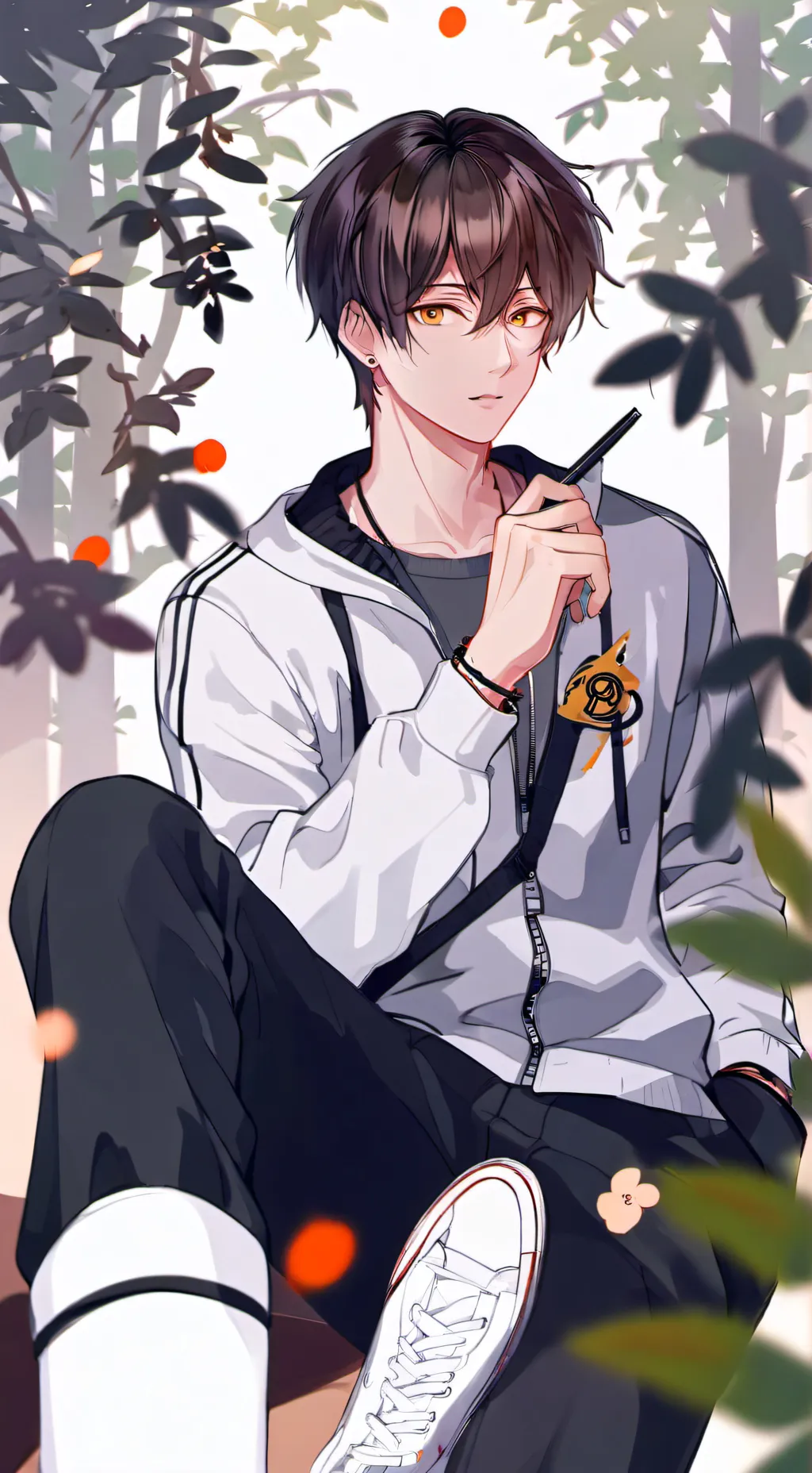 ai character: Bakugo background