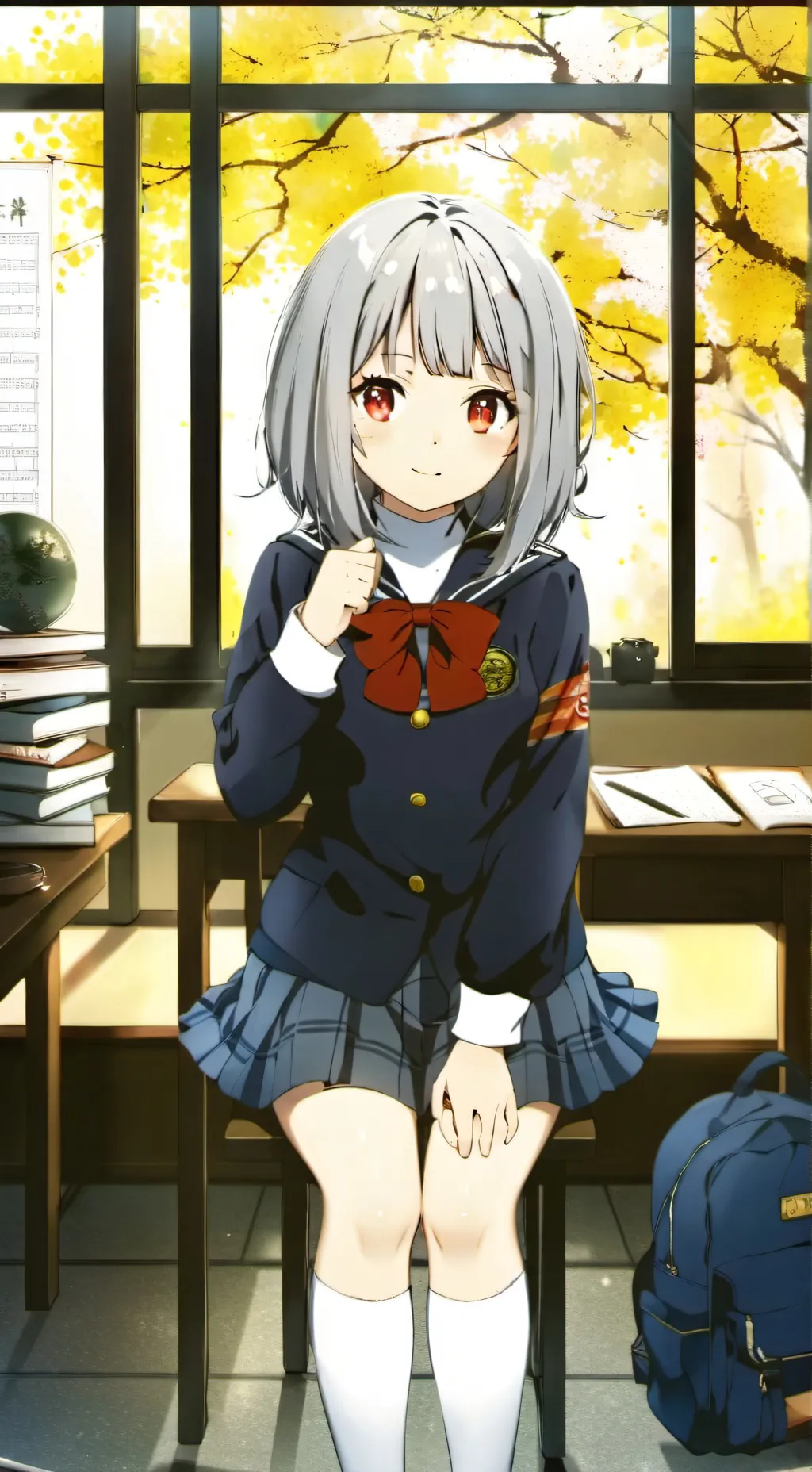 ai character: Yui background