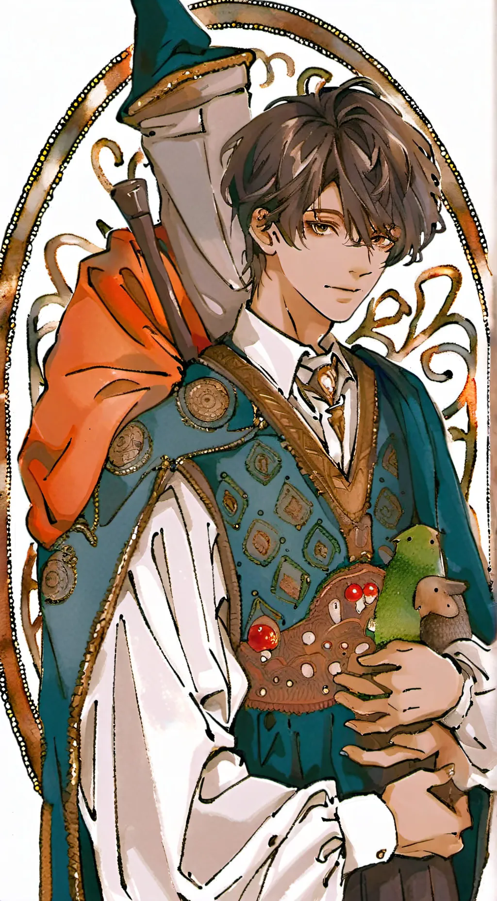 ai character: Ren background