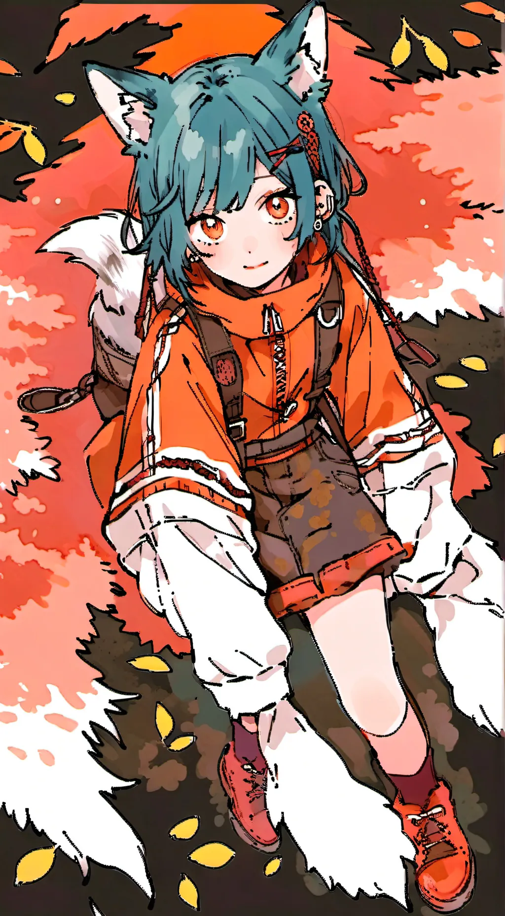 ai character: Frost background