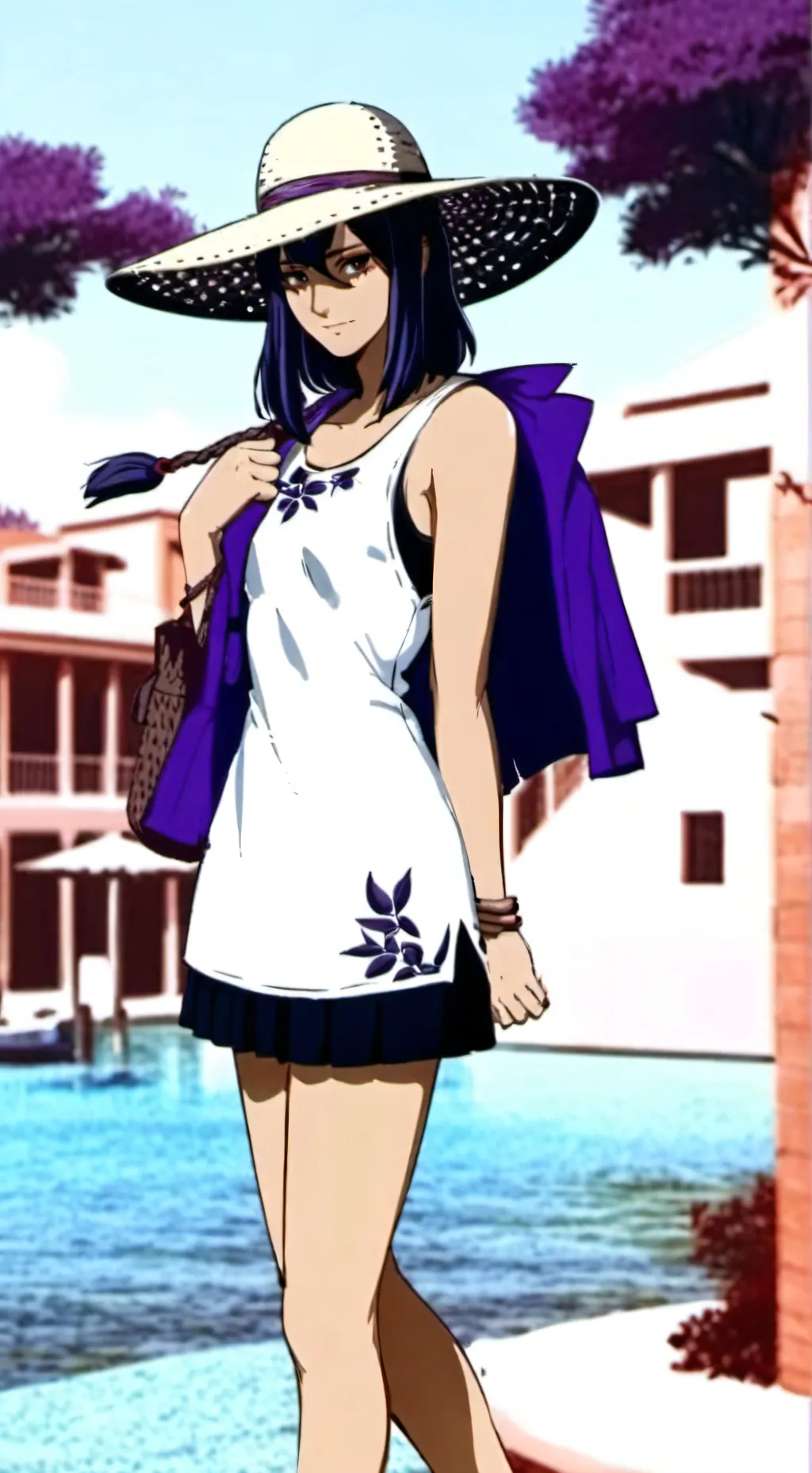 ai character: Nico Robin background