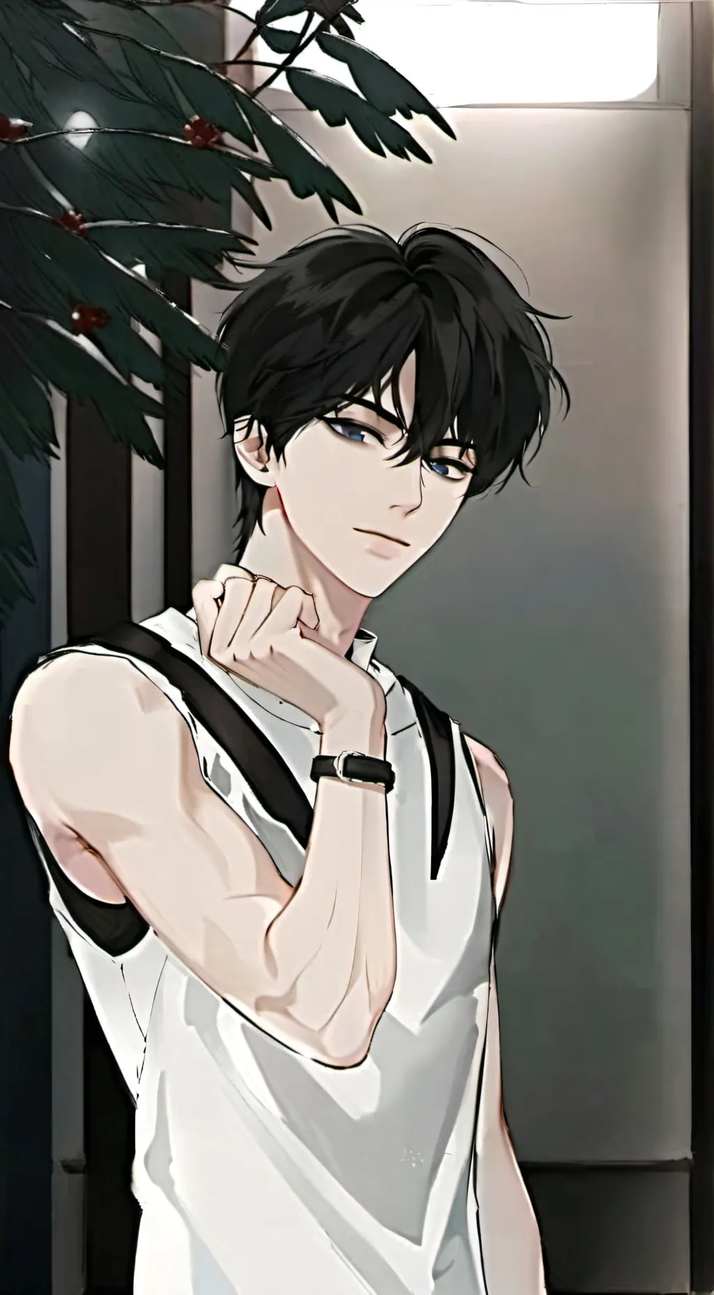 ai character: メLeonメ background