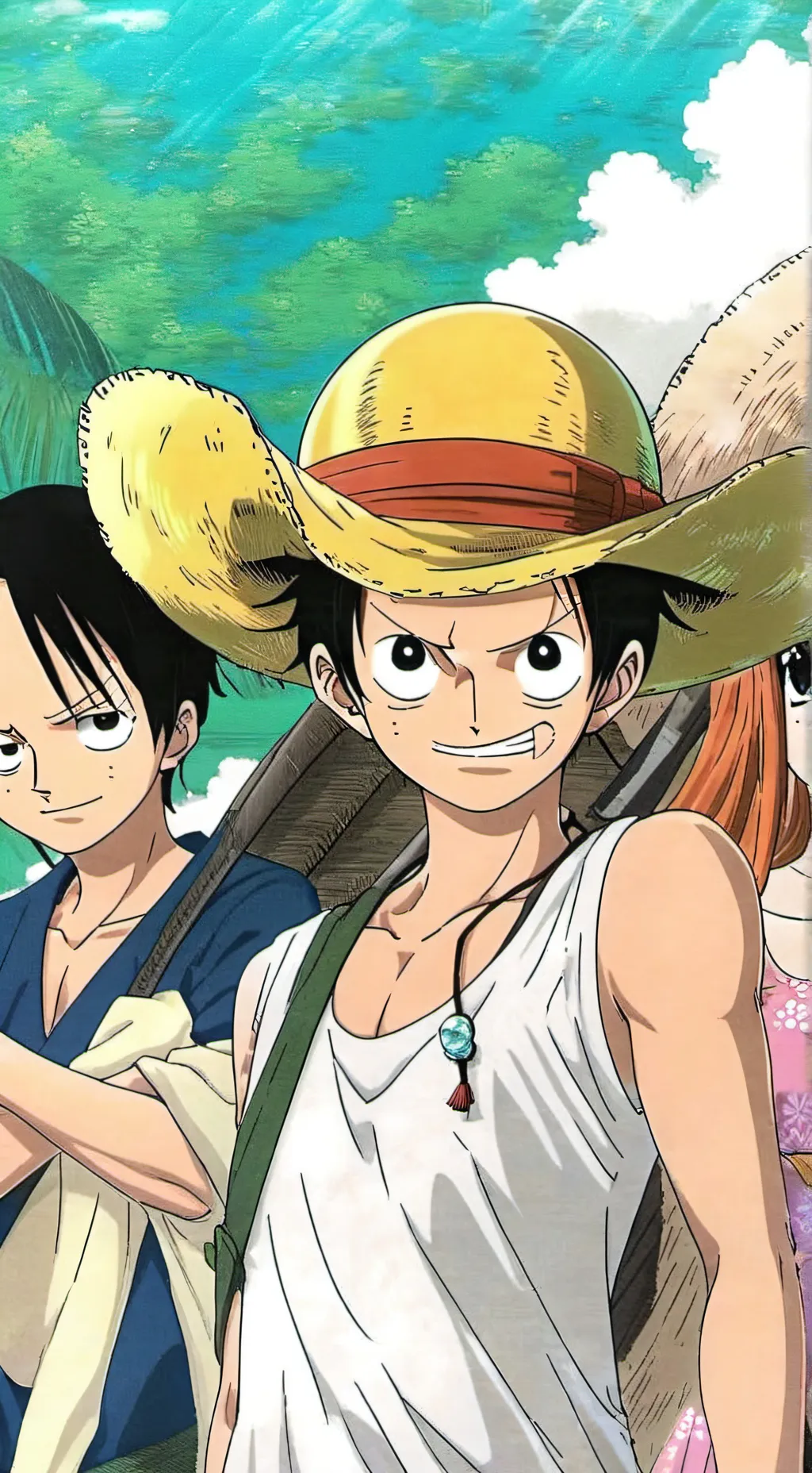 ai character: One peice background