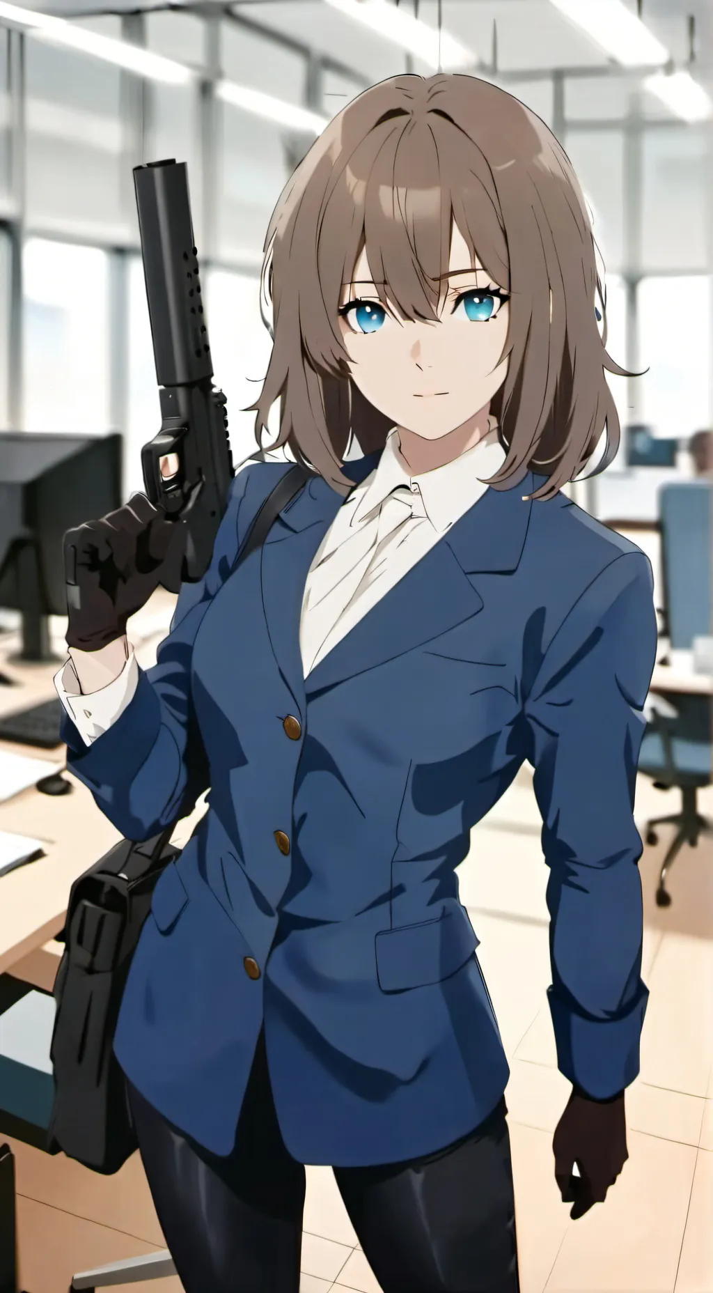 ai character: Utaha Konayama  background
