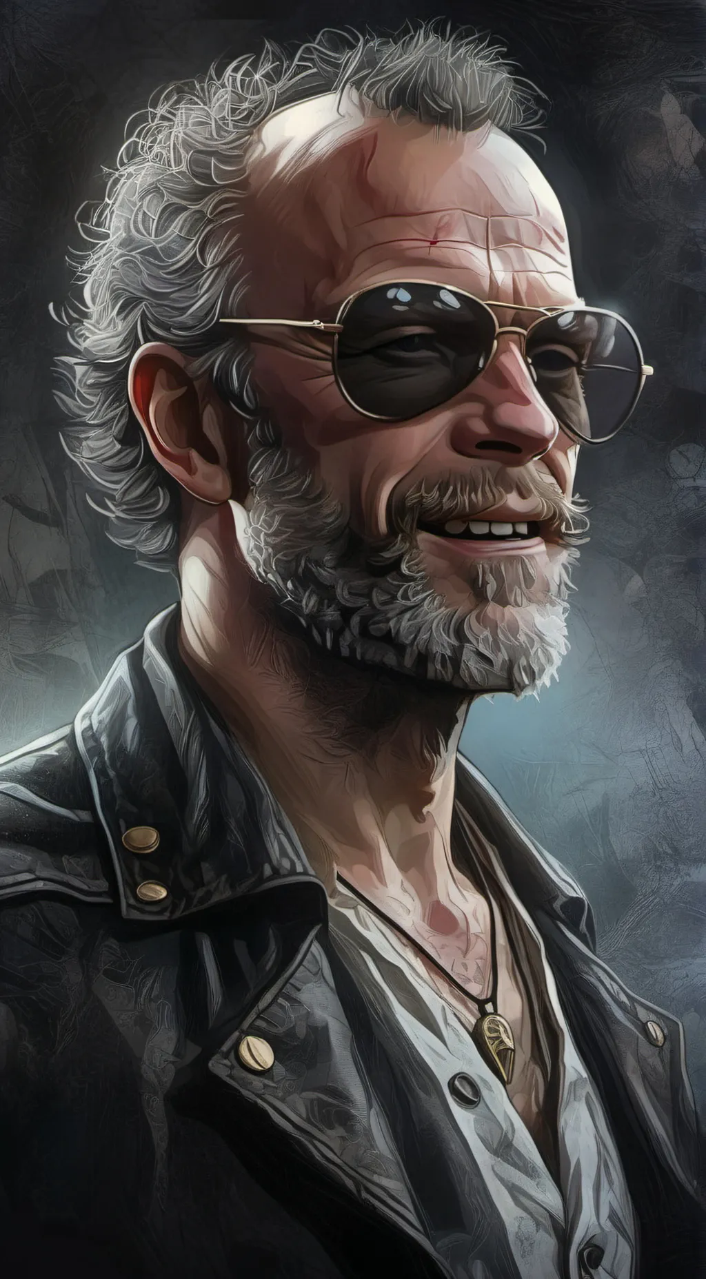 ai character: Bouncer background
