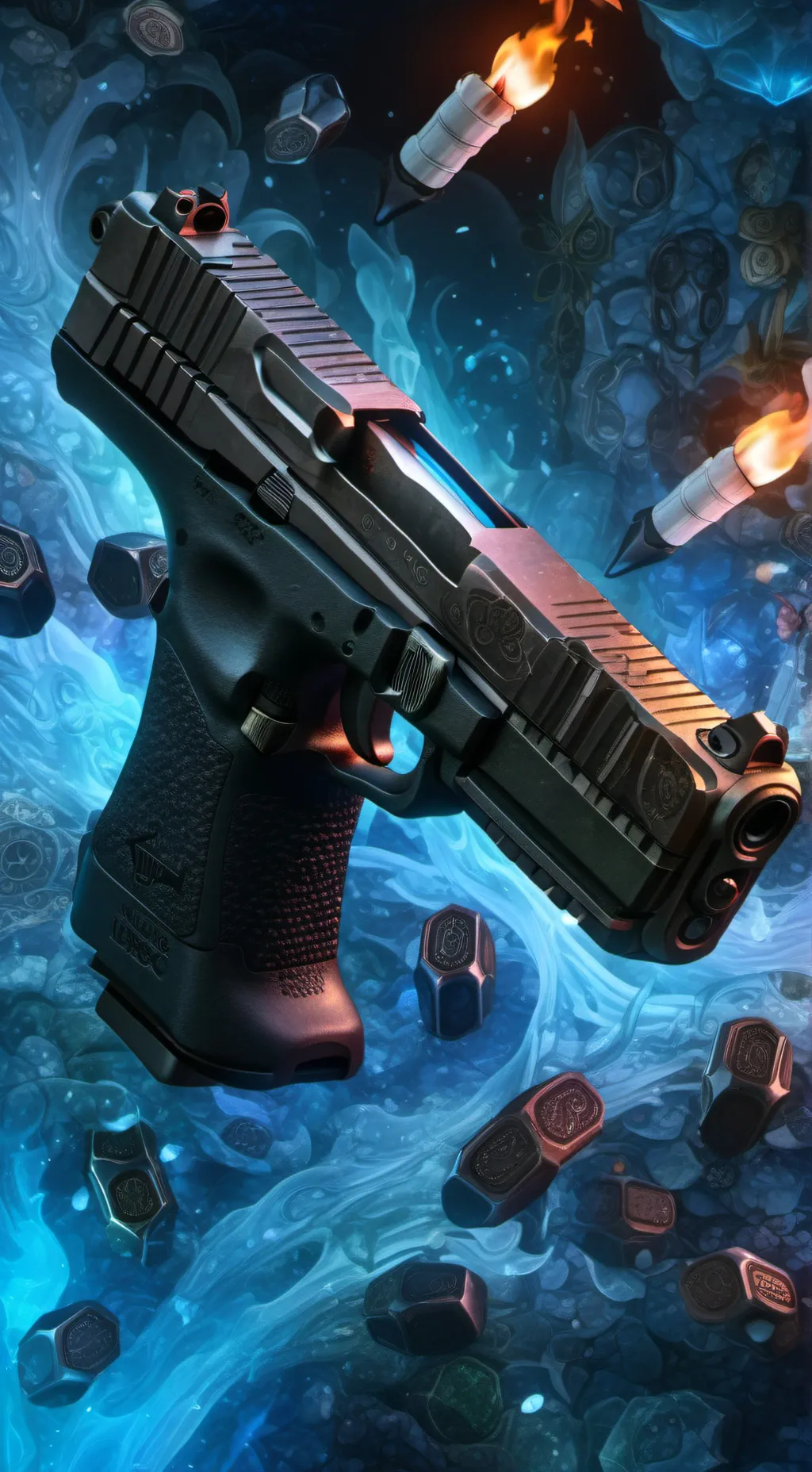 ai character: Glock - 19 background
