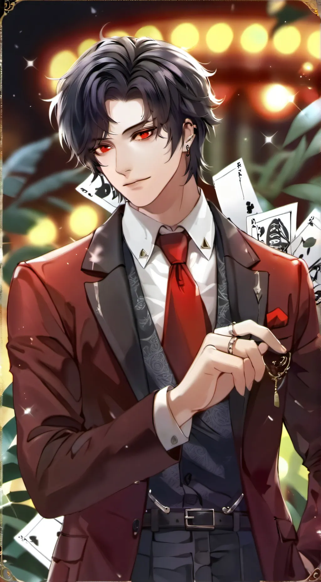 ai character: Vincent background