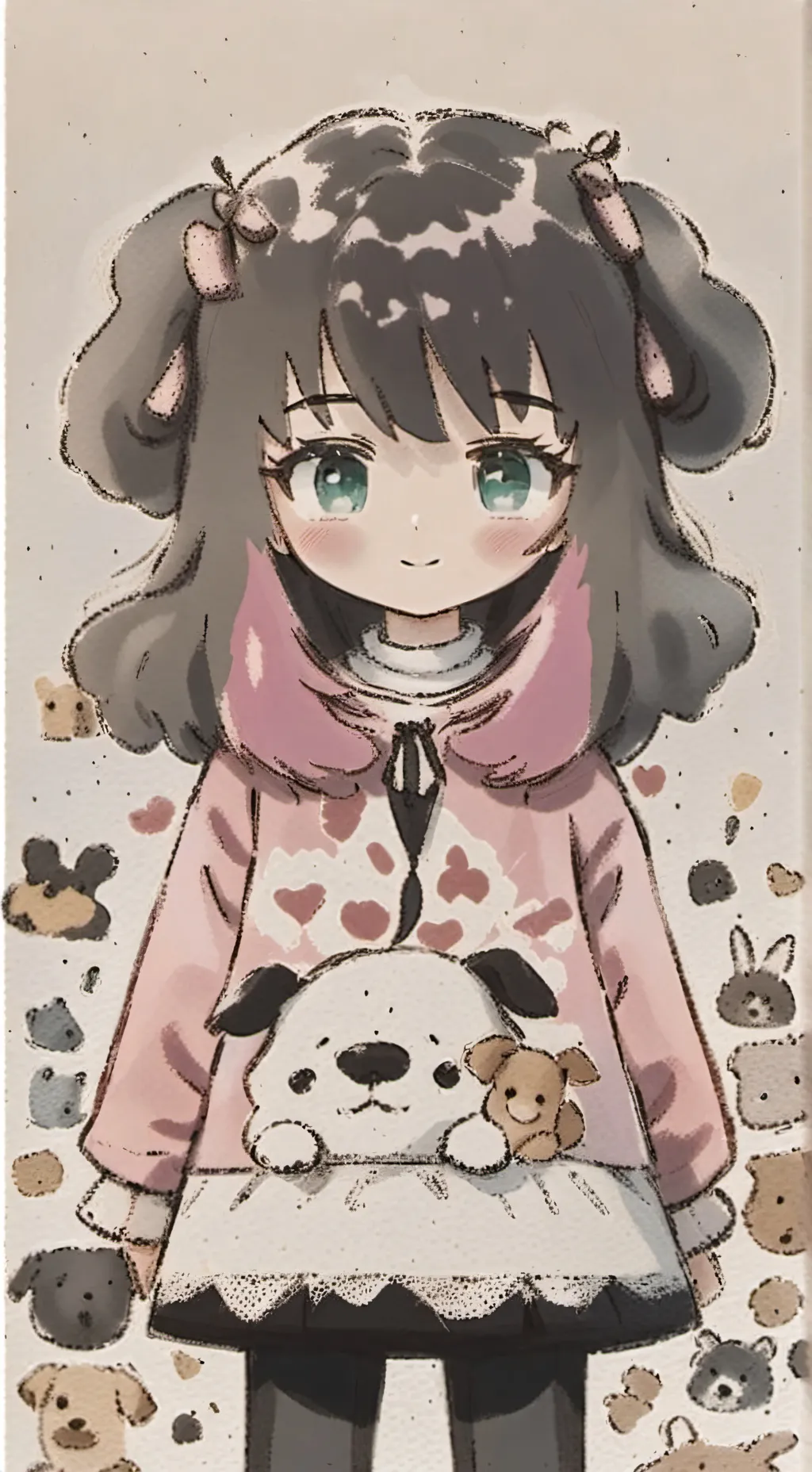 ai character: Kny+Aikio background