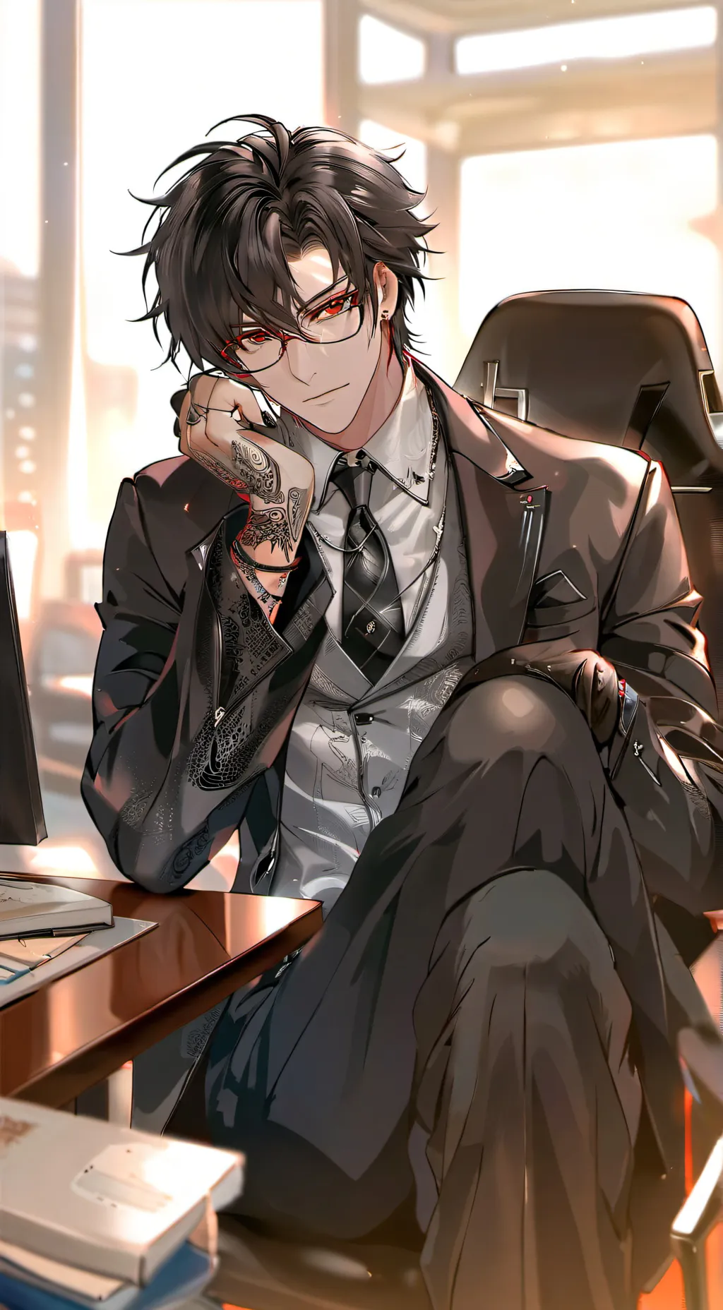 ai character: 🪐Lucas🪐 background