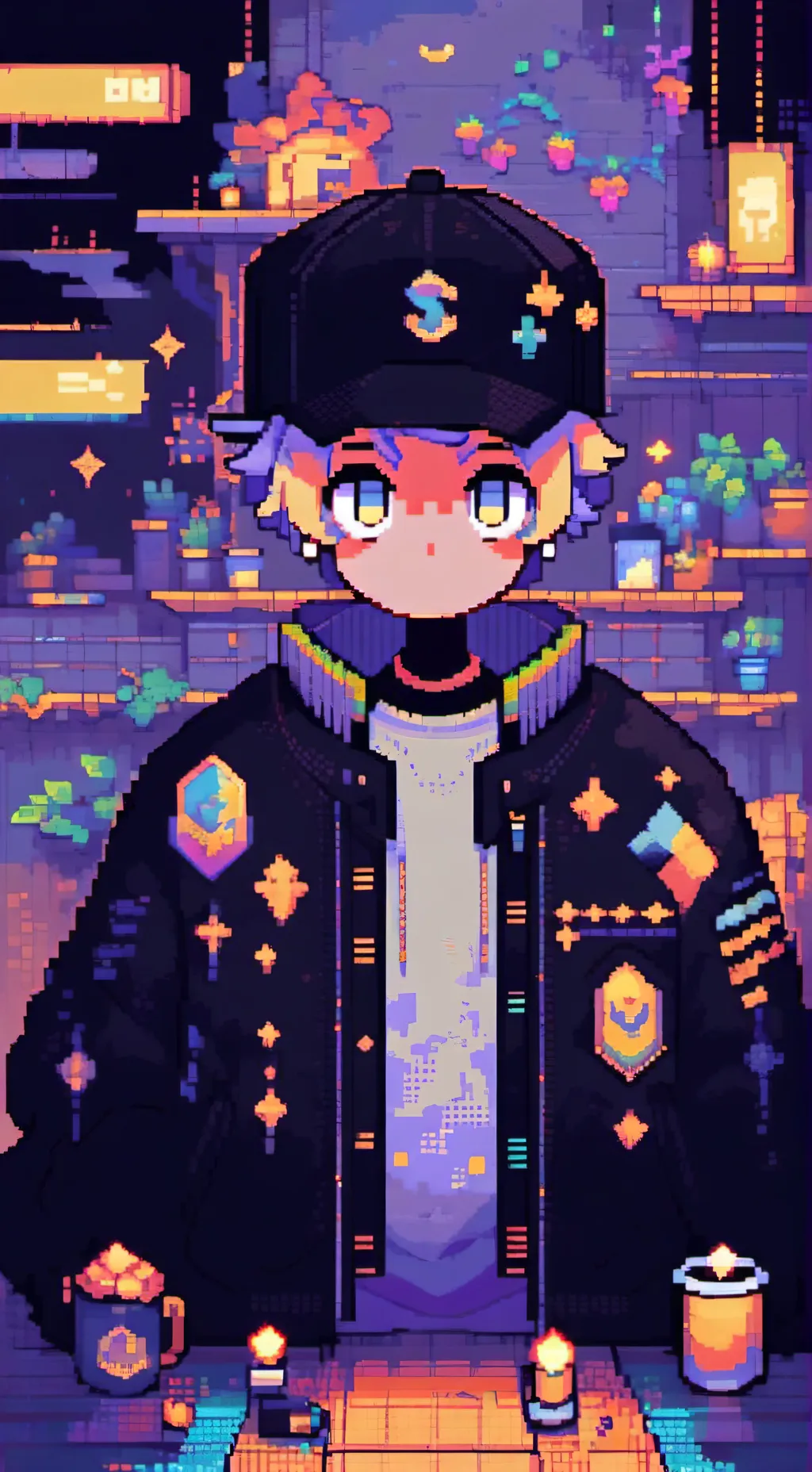 ai character: sprout seedly 🍓🍓🍓🍓 background