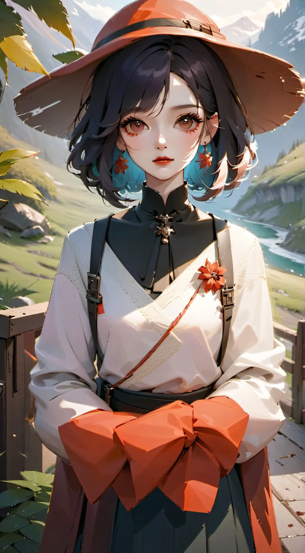 ai character: Mha background