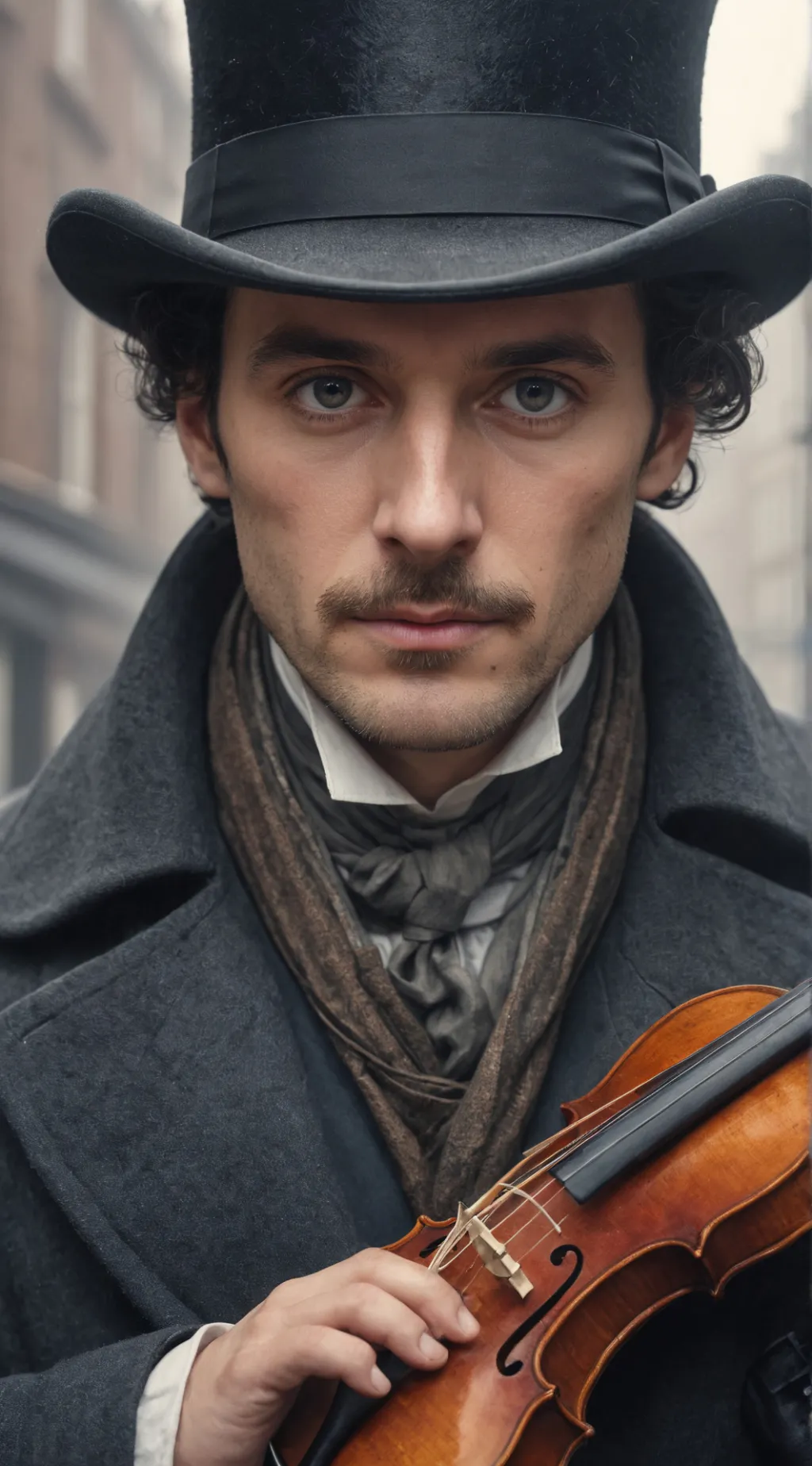 ai character: Sherlock Holmes background