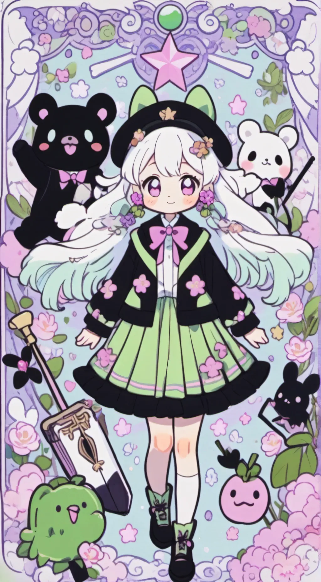ai character: Maggie  background