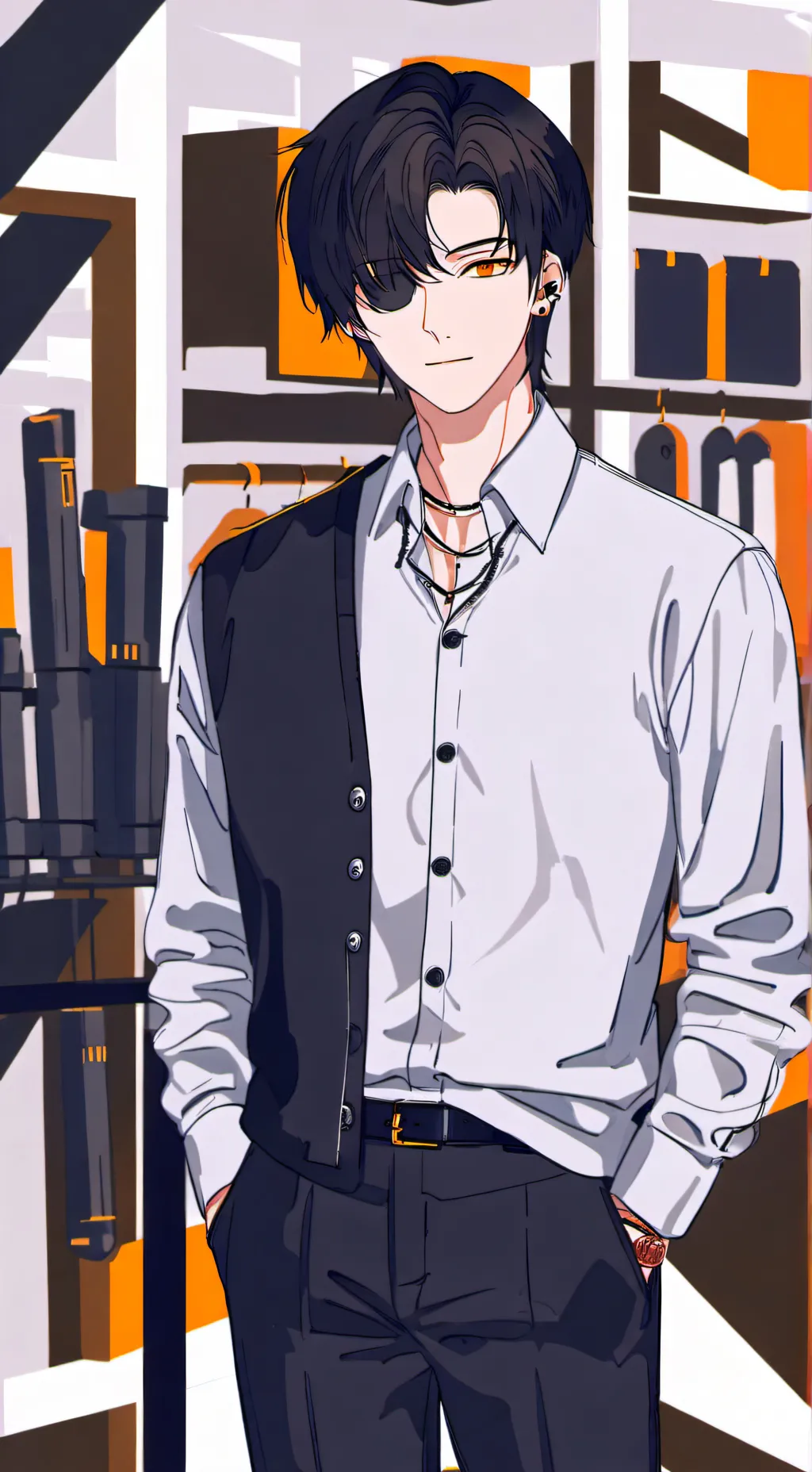ai character: Nicolás 😍 background