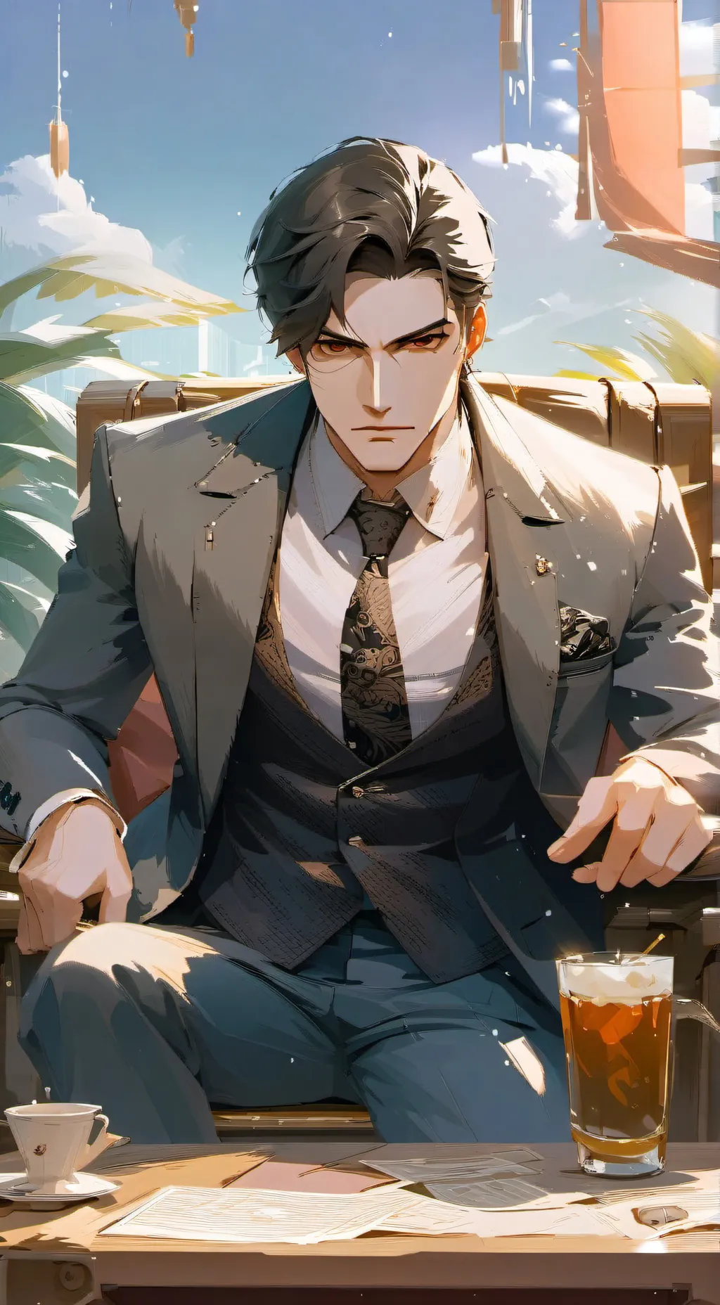 ai character: Joshiro Smith background