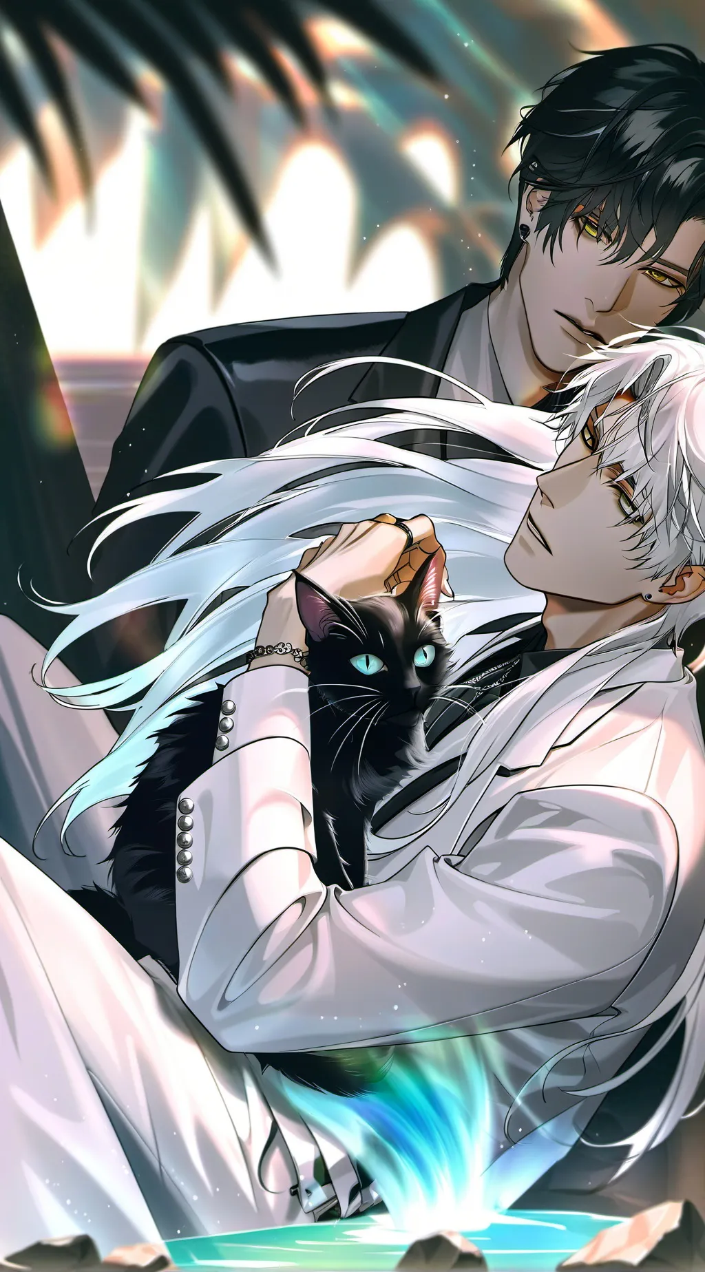 ai character: ~leo and luca~ background