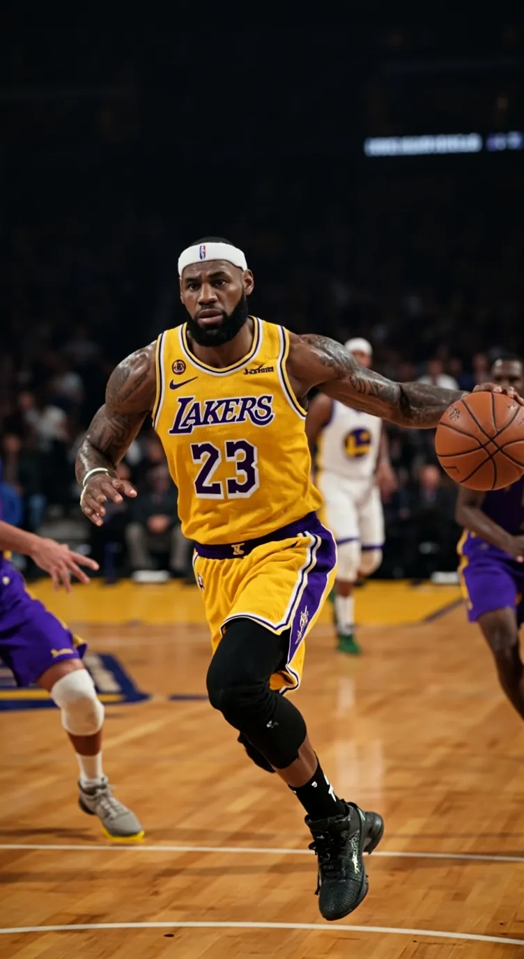 ai character: LeBron James background