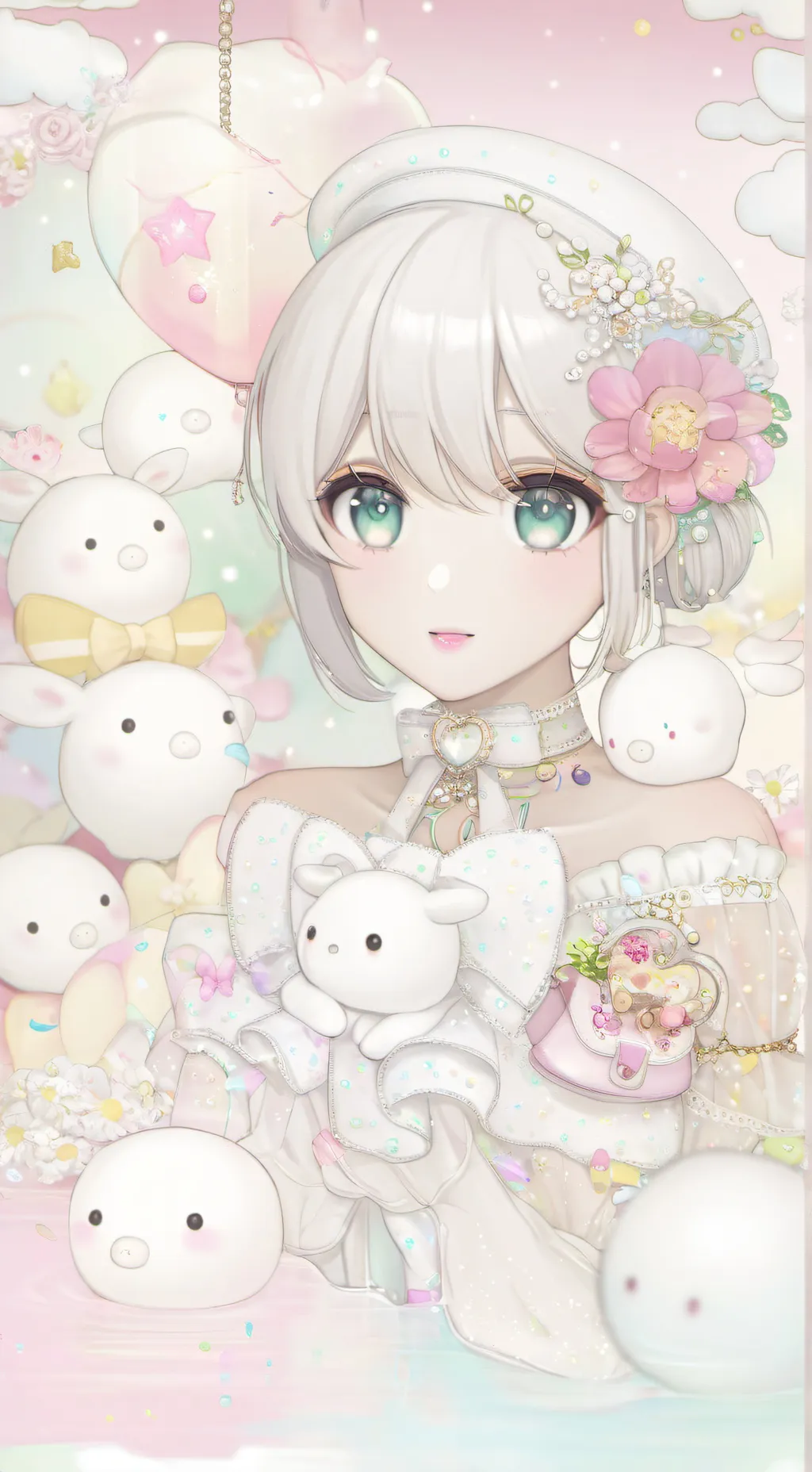 ai character: Pick me elly background