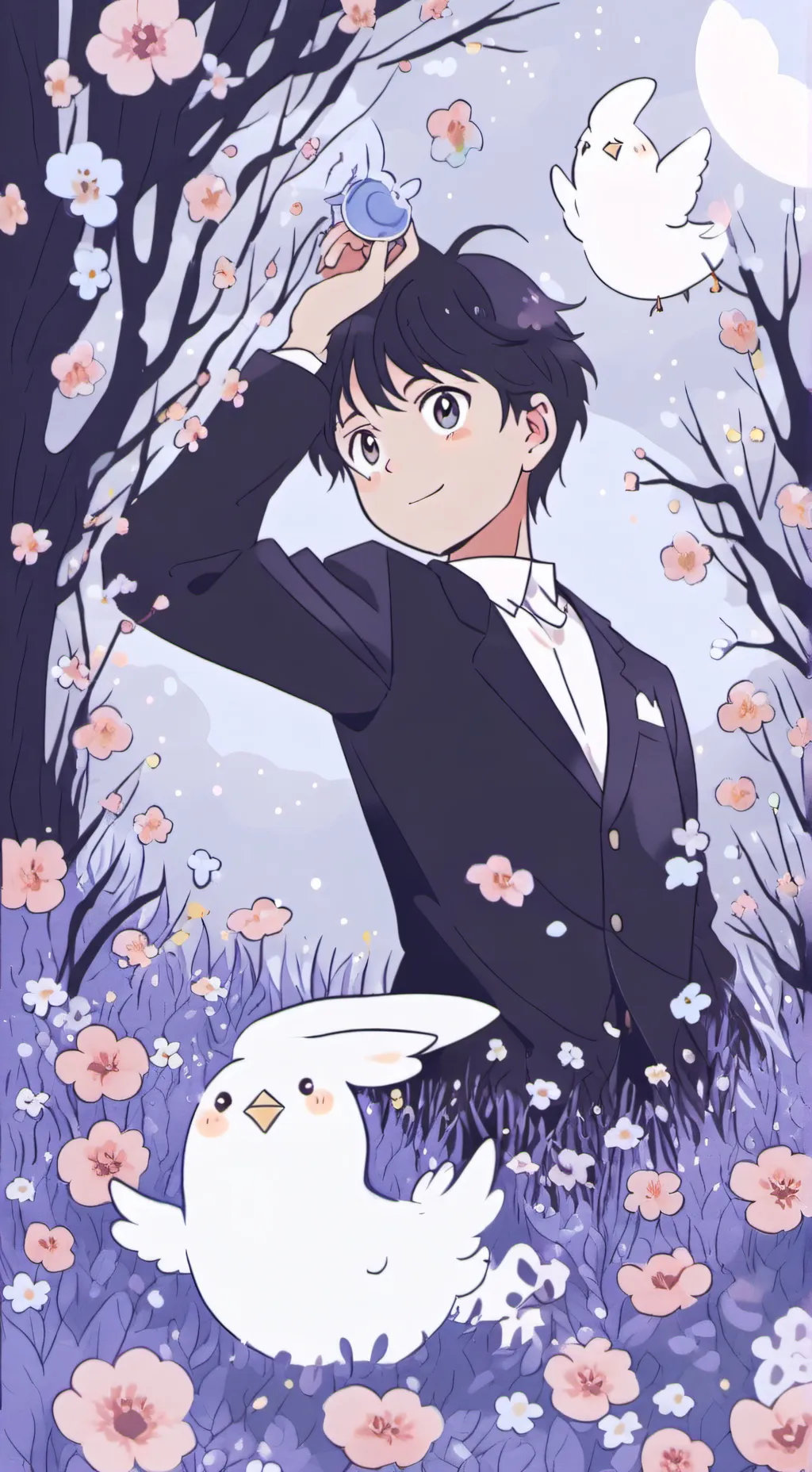 ai character: Taro Misaki background