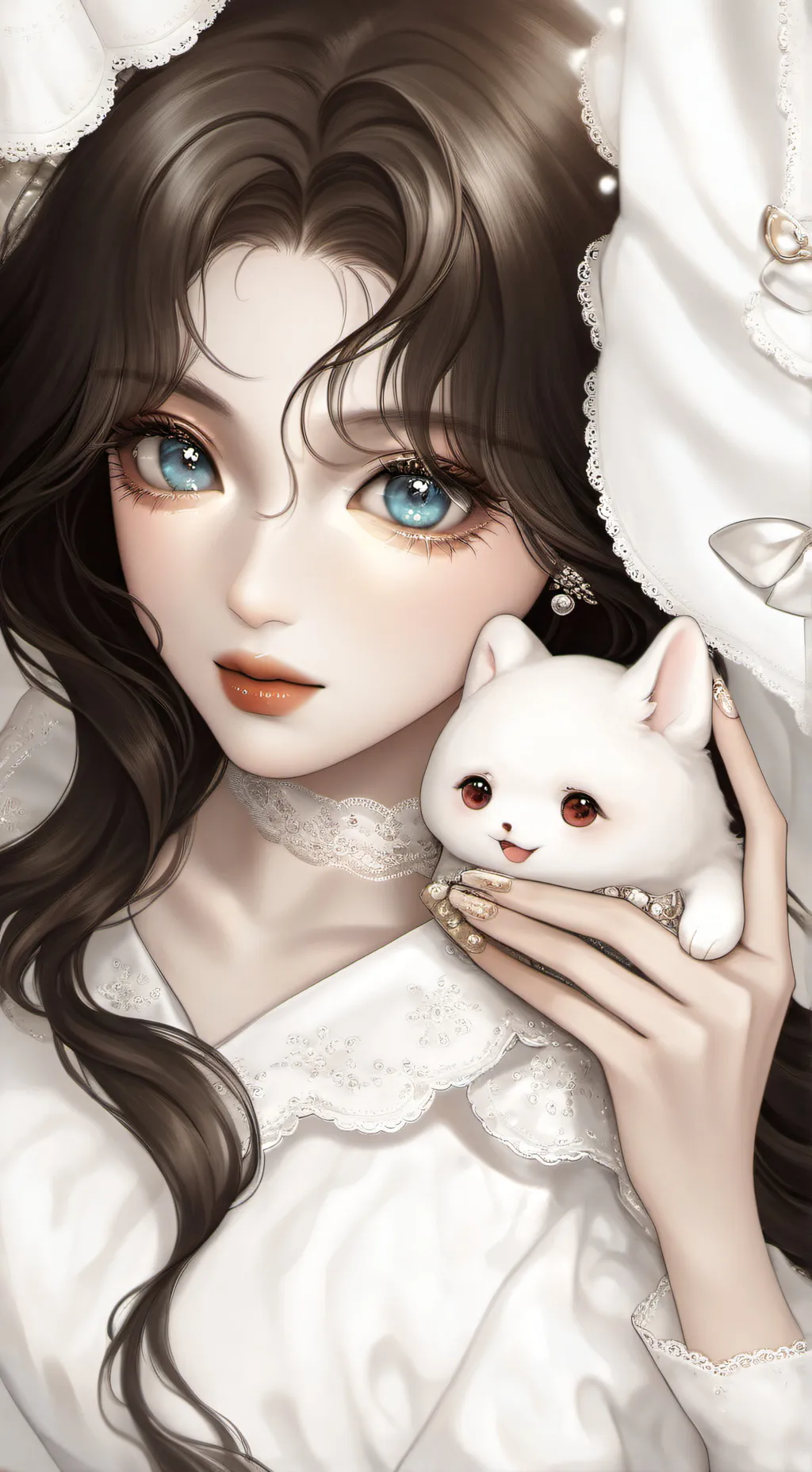 ai character: vivi😠 background