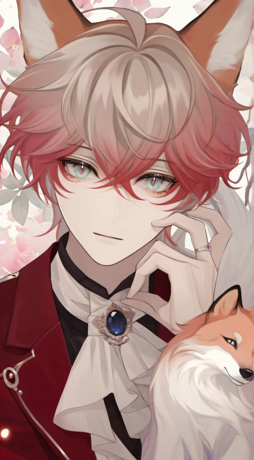 ai character: fox background