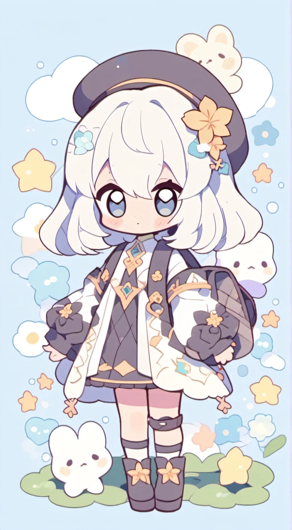 ai character: KNY!  background