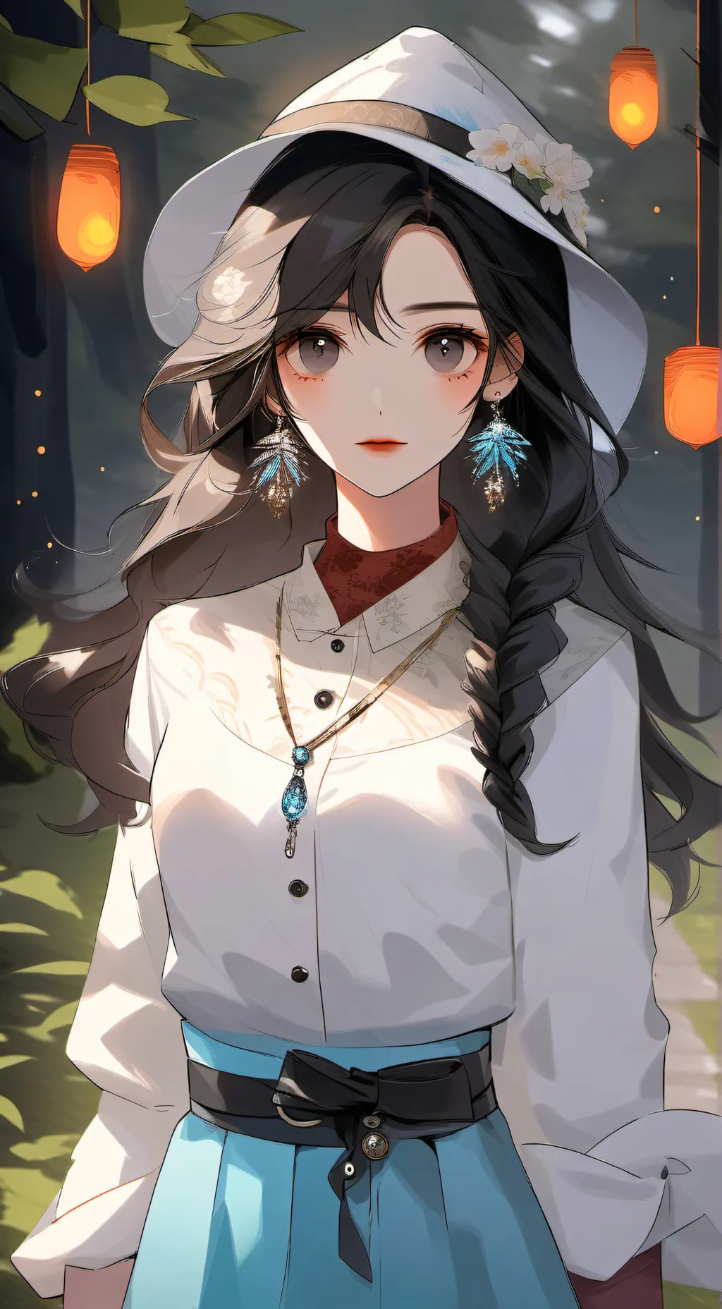 ai character: Ds sleepover background