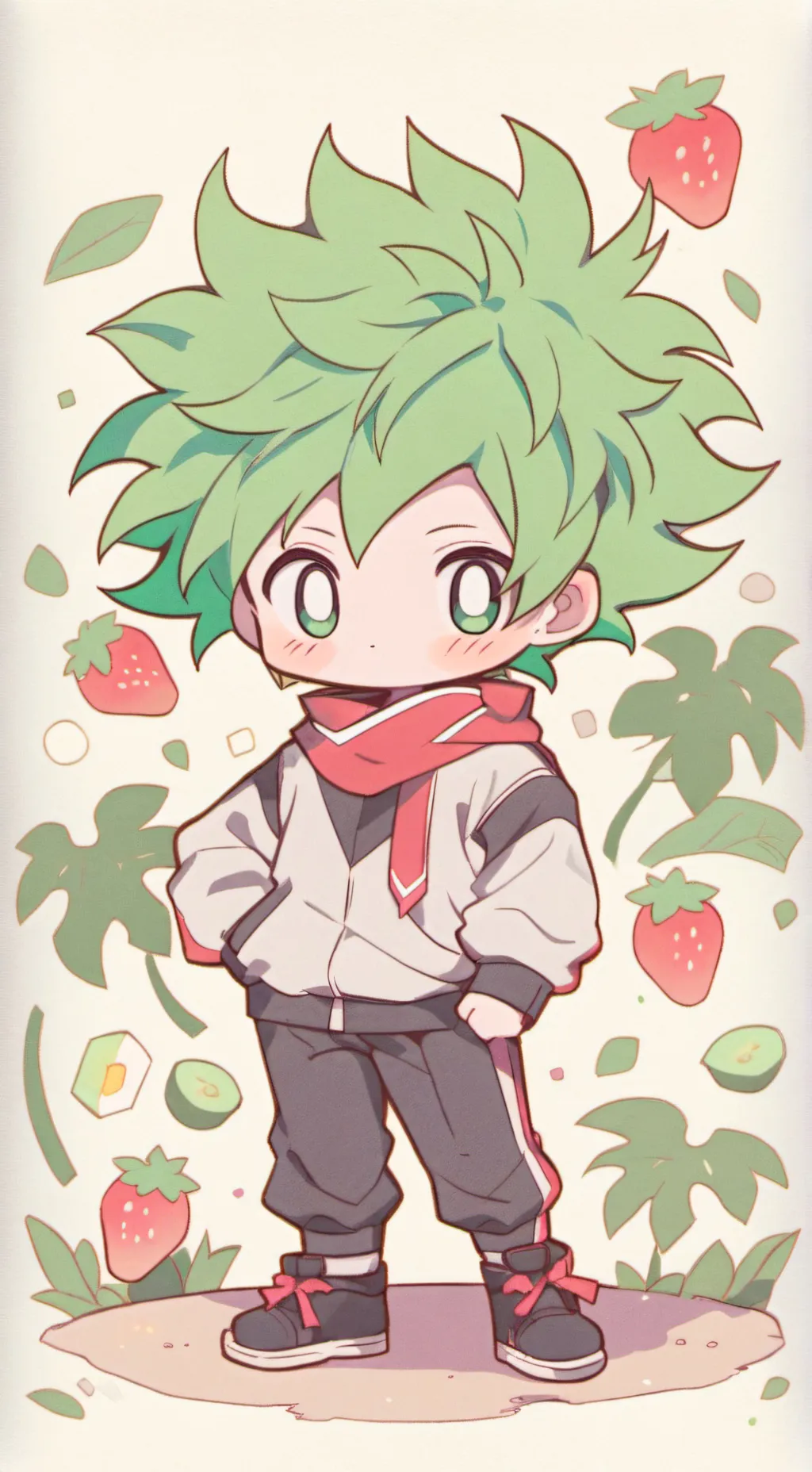 ai character: Ur done for mha😏 background
