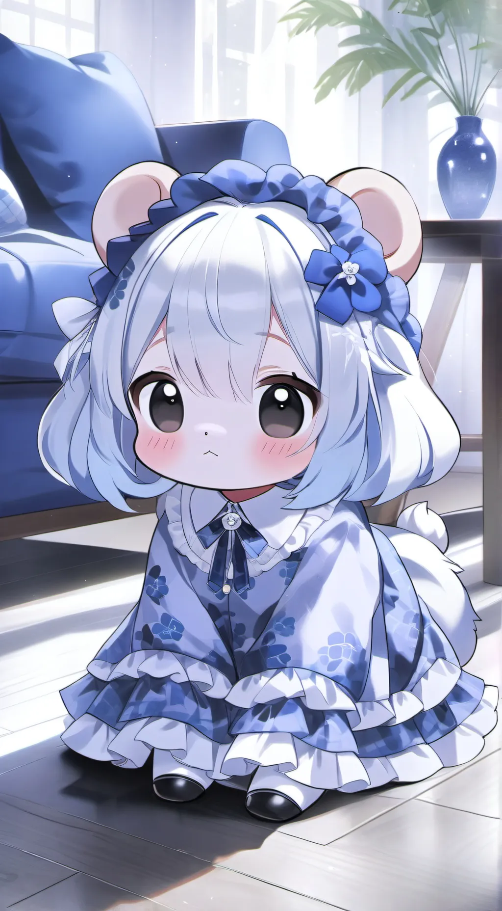 ai character: Dw mm2 plus traito background