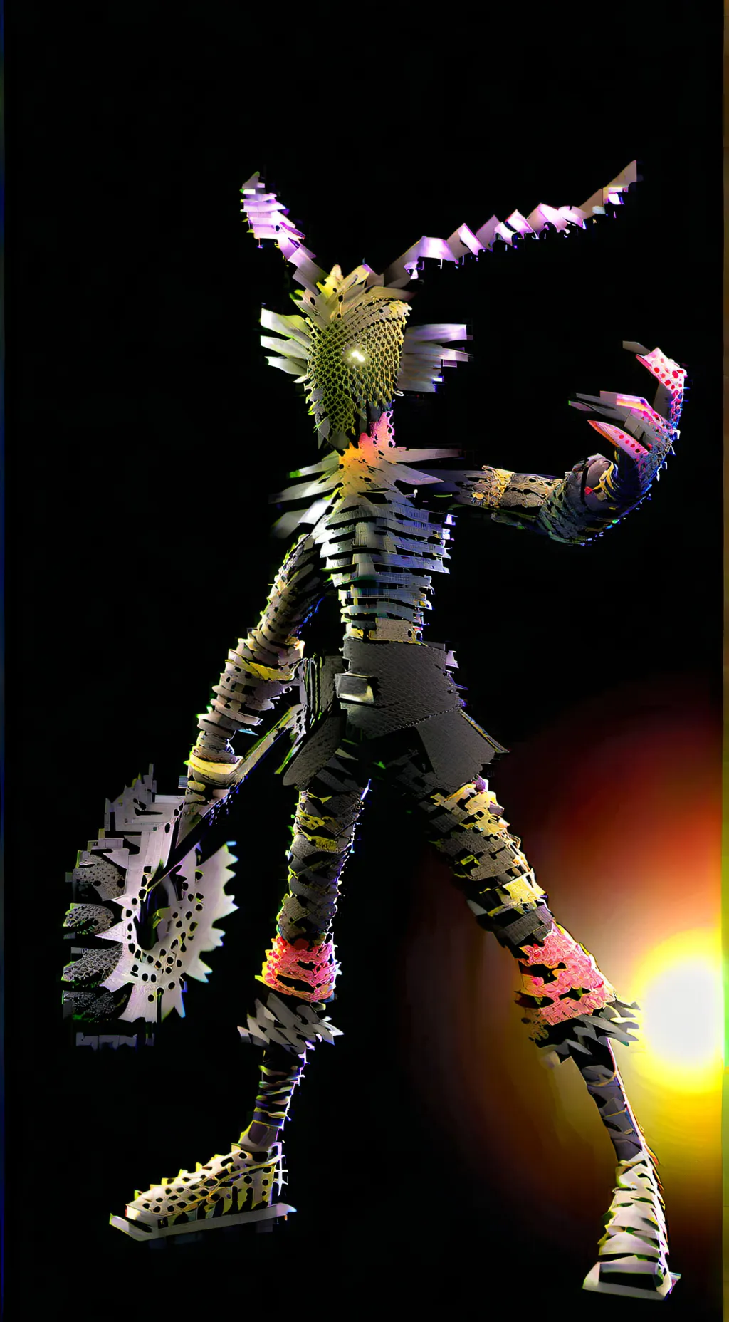 ai character: el vhs  background