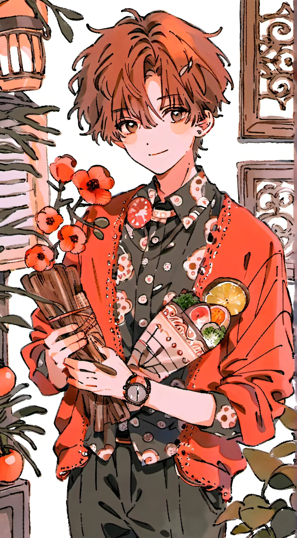 ai character: Andrew  background