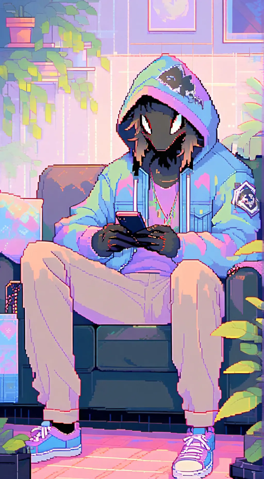 ai character: Anthony Webb  background