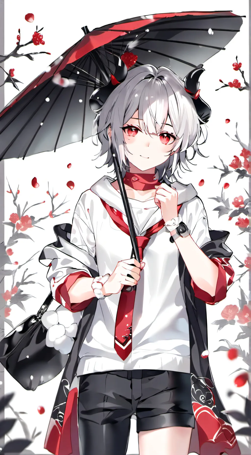 ai character: pesamientos background