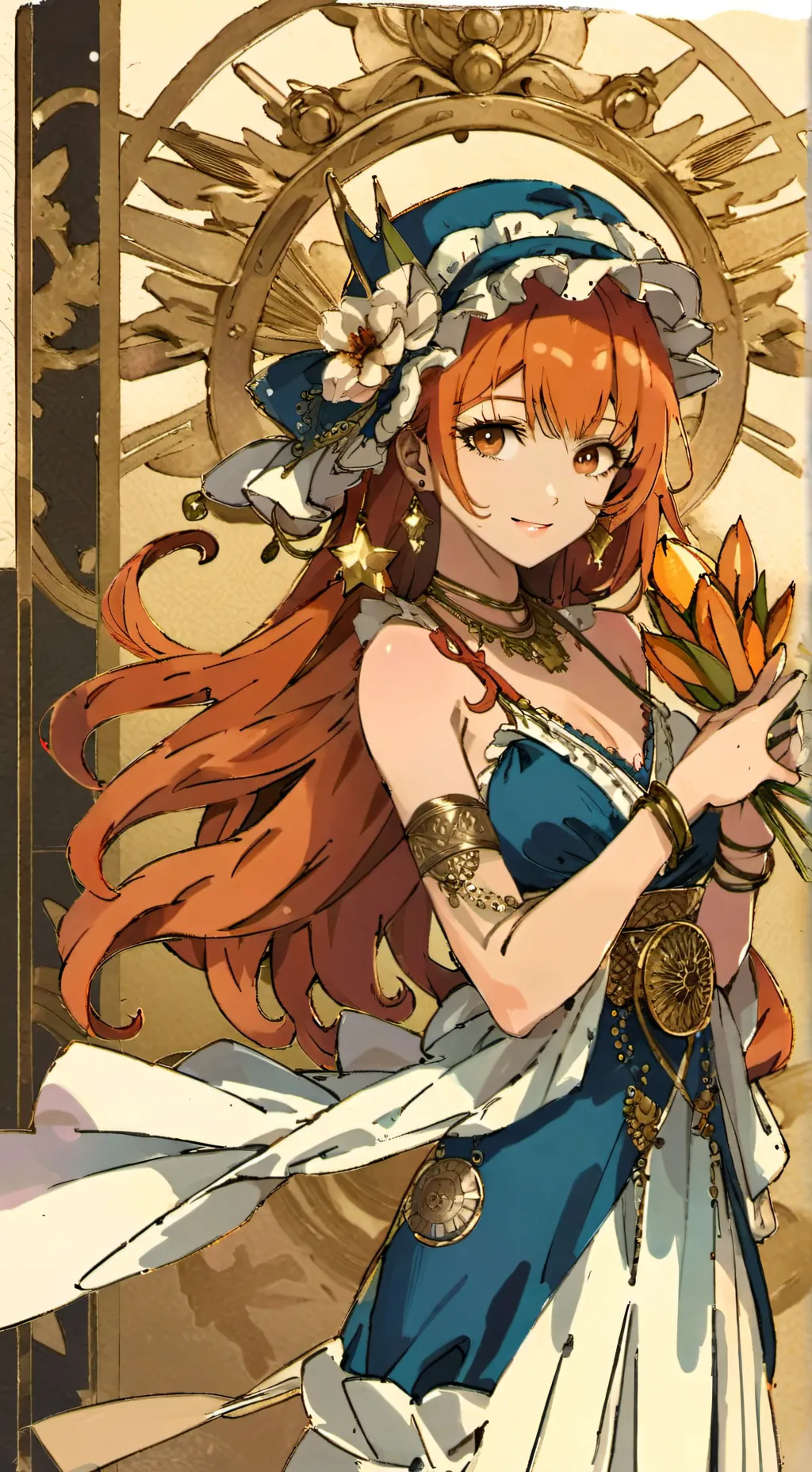 ai character: nami background