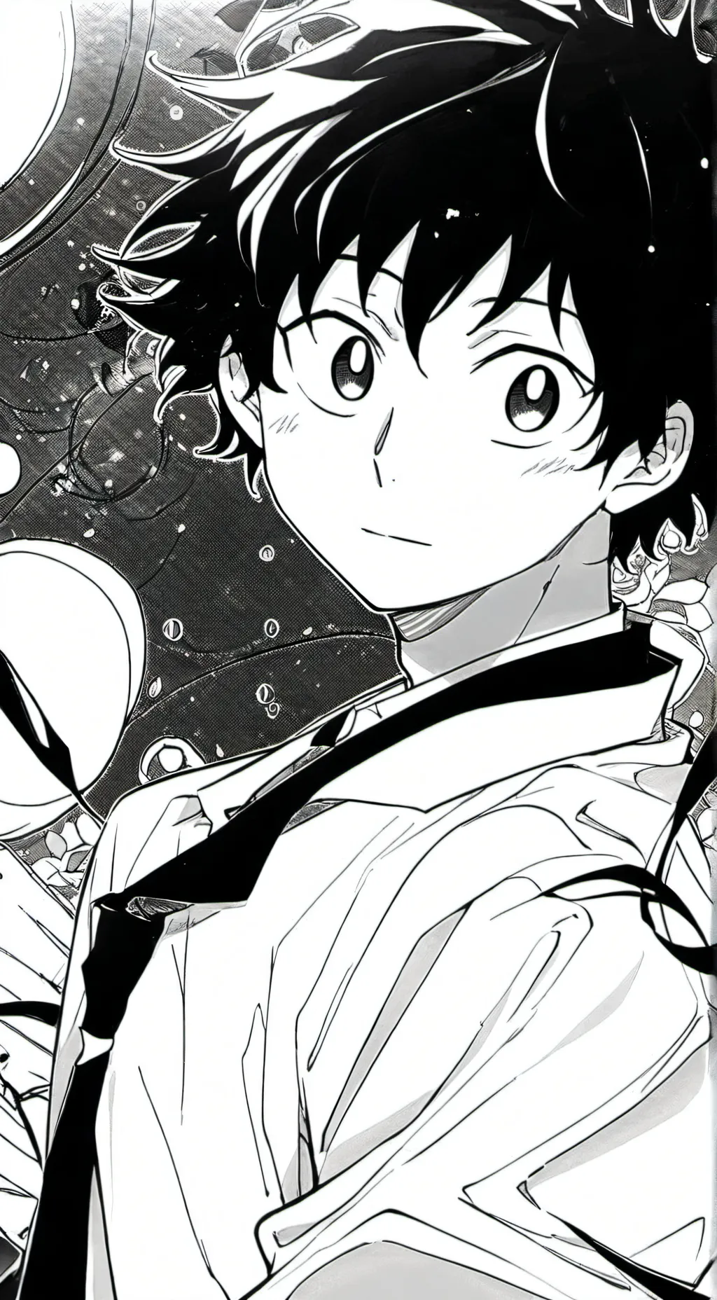 ai character: Deku background