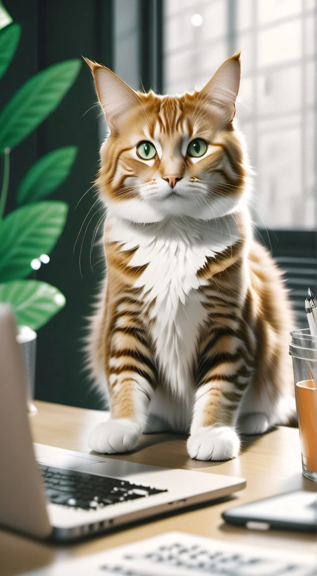 ai character: Meow Meow background