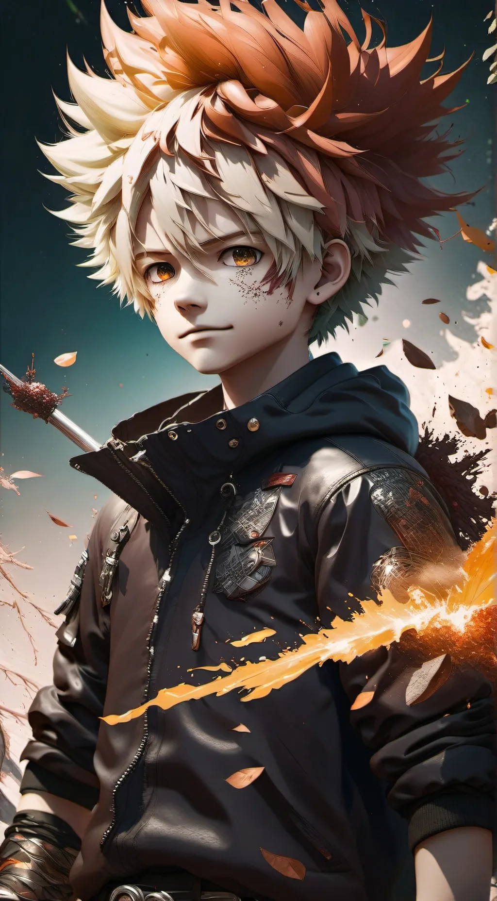 ai character: hospital bakugo background