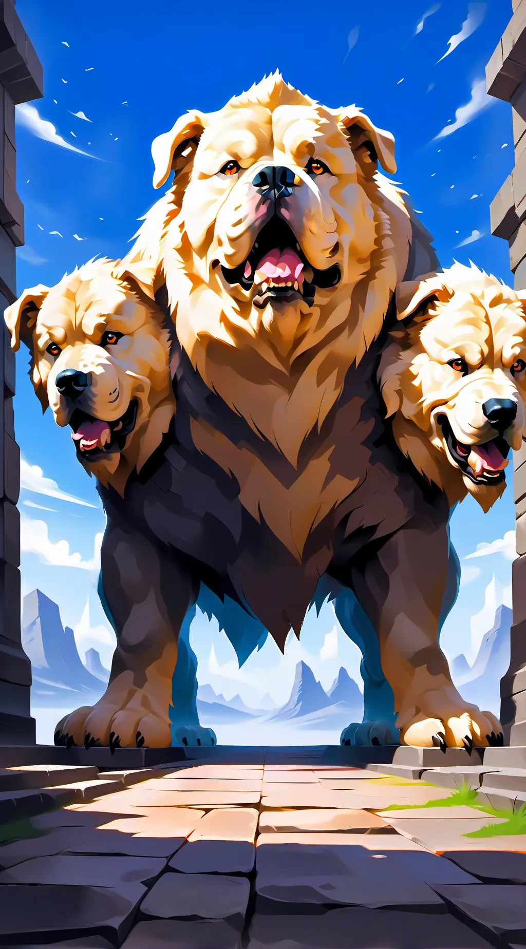 ai character: Cerberus  background